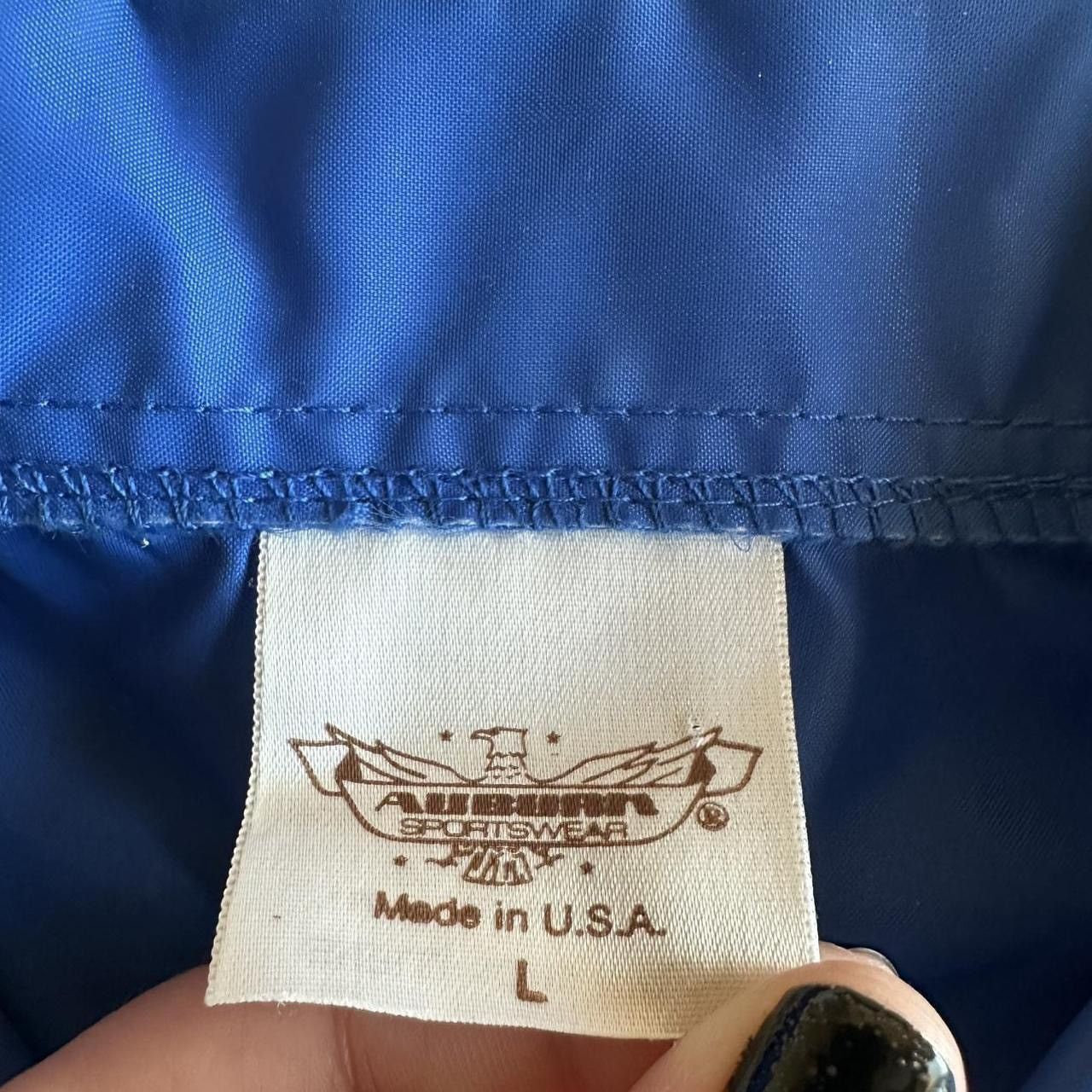 Auburn Sportswear Vintage Beach Harbor Jacket Womens Large Blue Duck Bird 80s Size L / US 10 / IT 46 - 8 Thumbnail