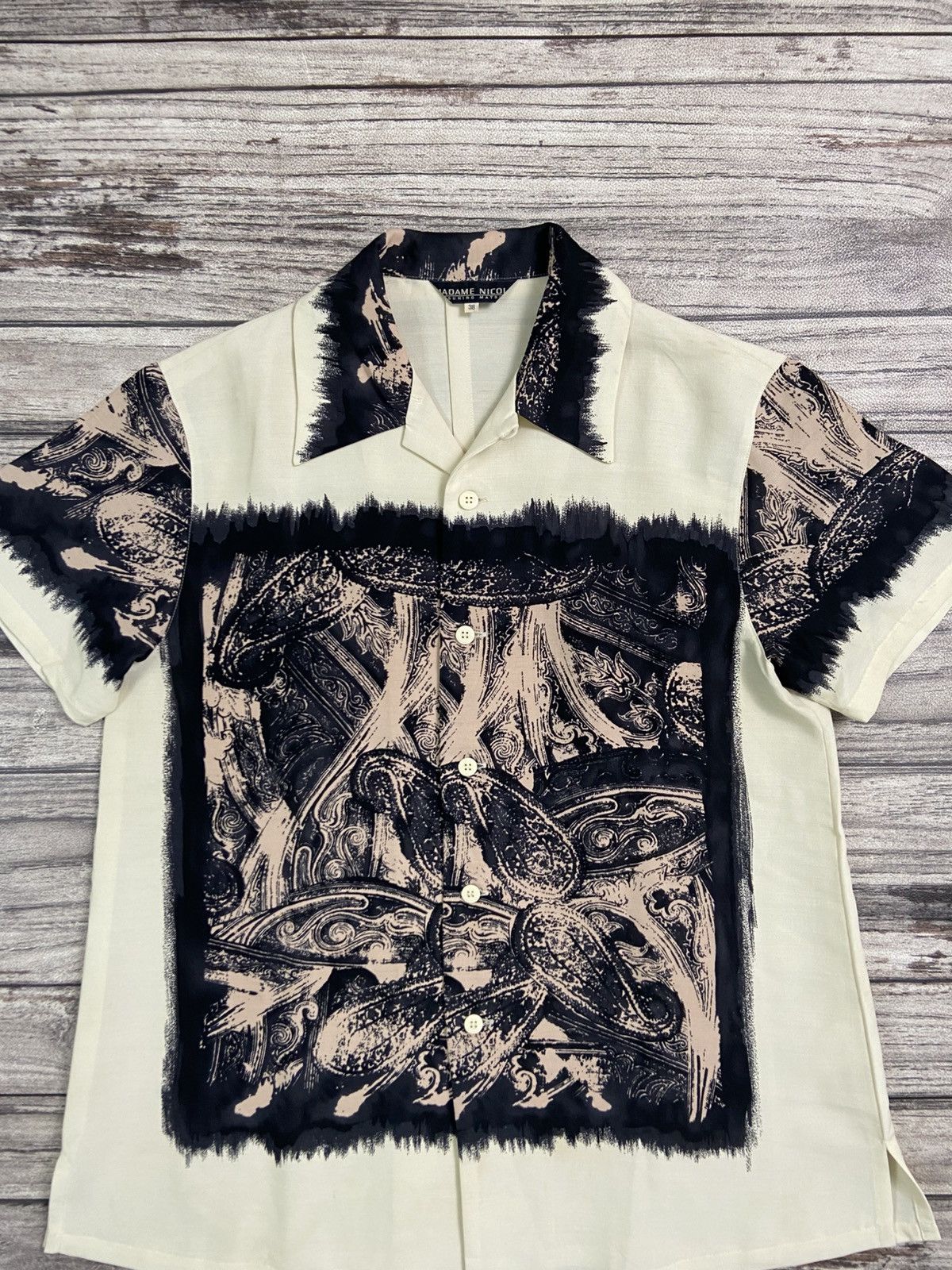 If Six Was Nine × Matsuda × Nicole Club 70s - 80s Mitsuhiro Matsuda Printed Shirt Size US M / EU 48-50 / 2 - 3 Thumbnail