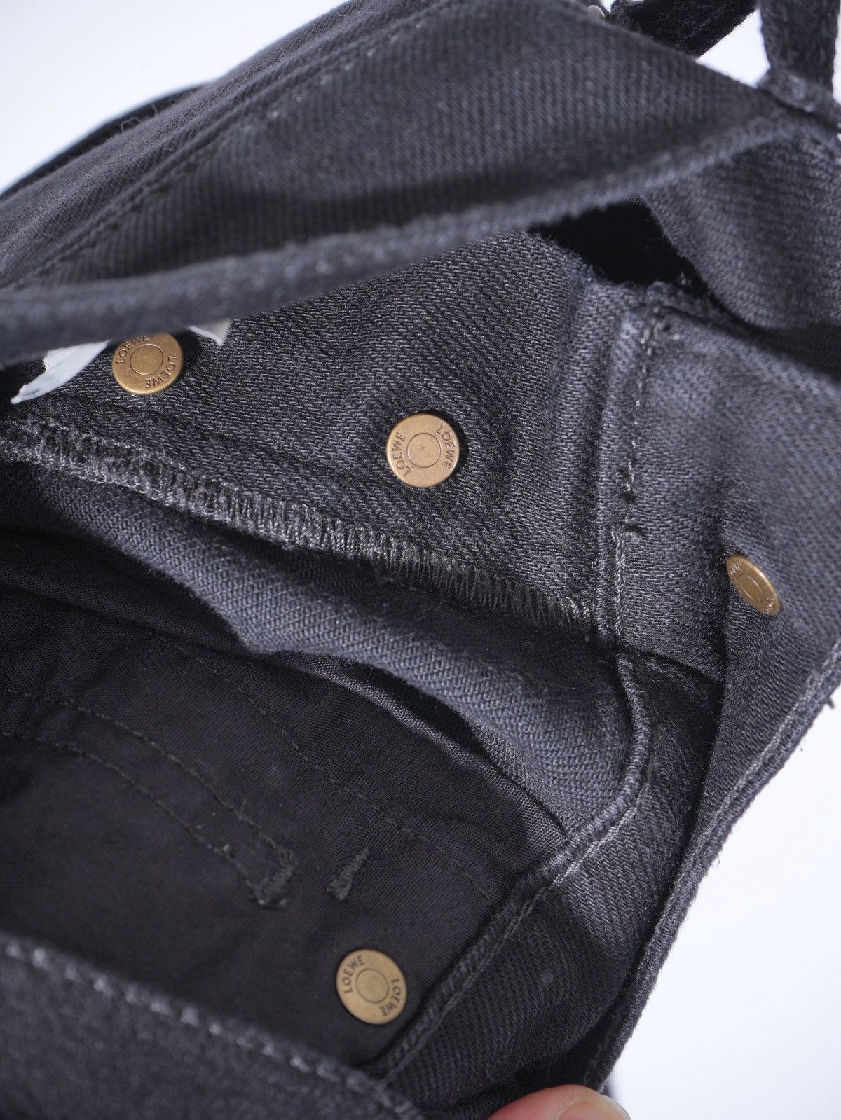 Loewe Loewe Black Zipper slim denim jeans 46 Size US 30 / EU 46 - 8 Thumbnail