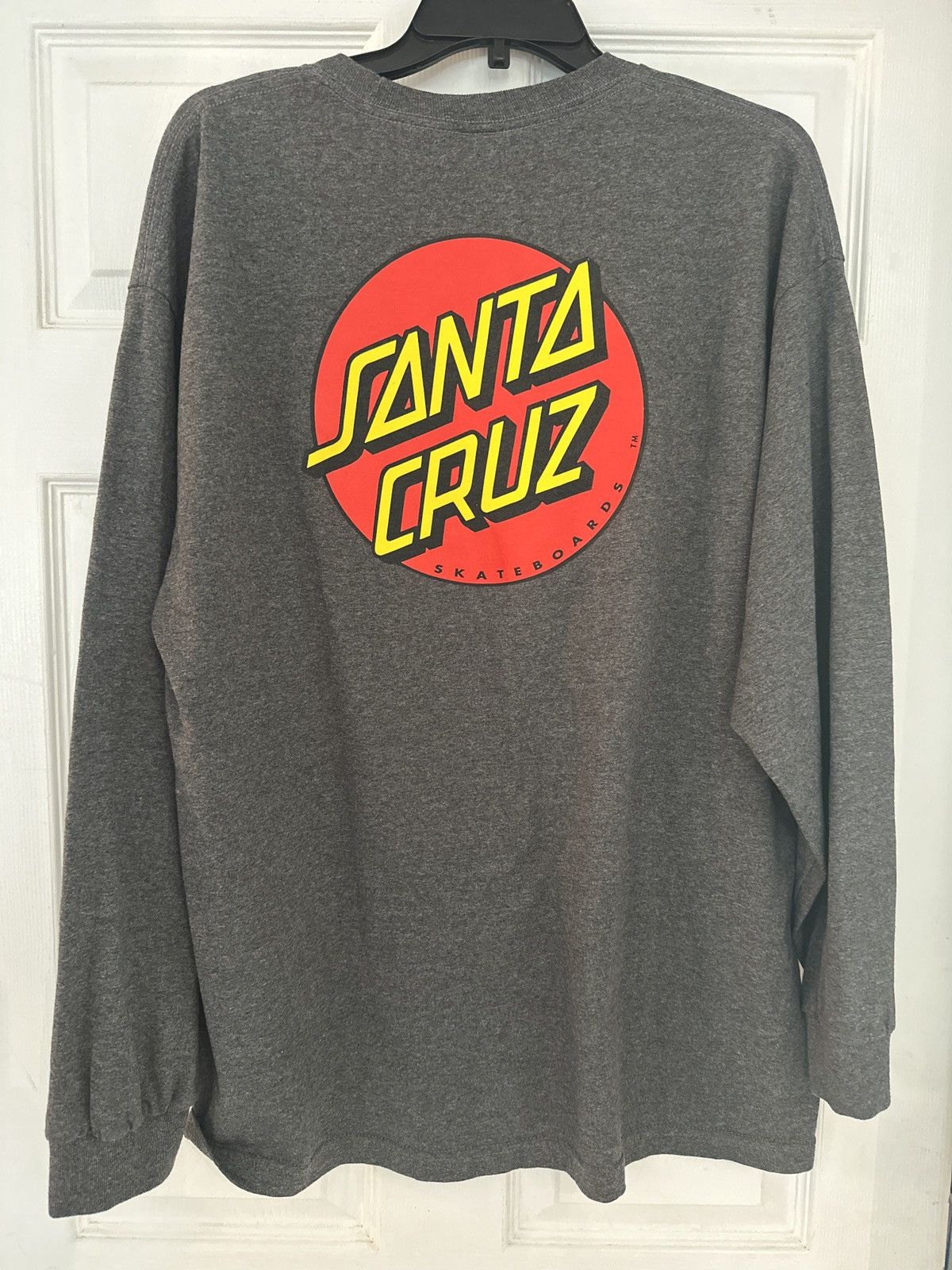 Santa Cruz Skateboards Authentic Santa Cruz skateboards long sleeve 2 sided T-shirt Size US XL / EU 56 / 4 - 1 Thumbnail