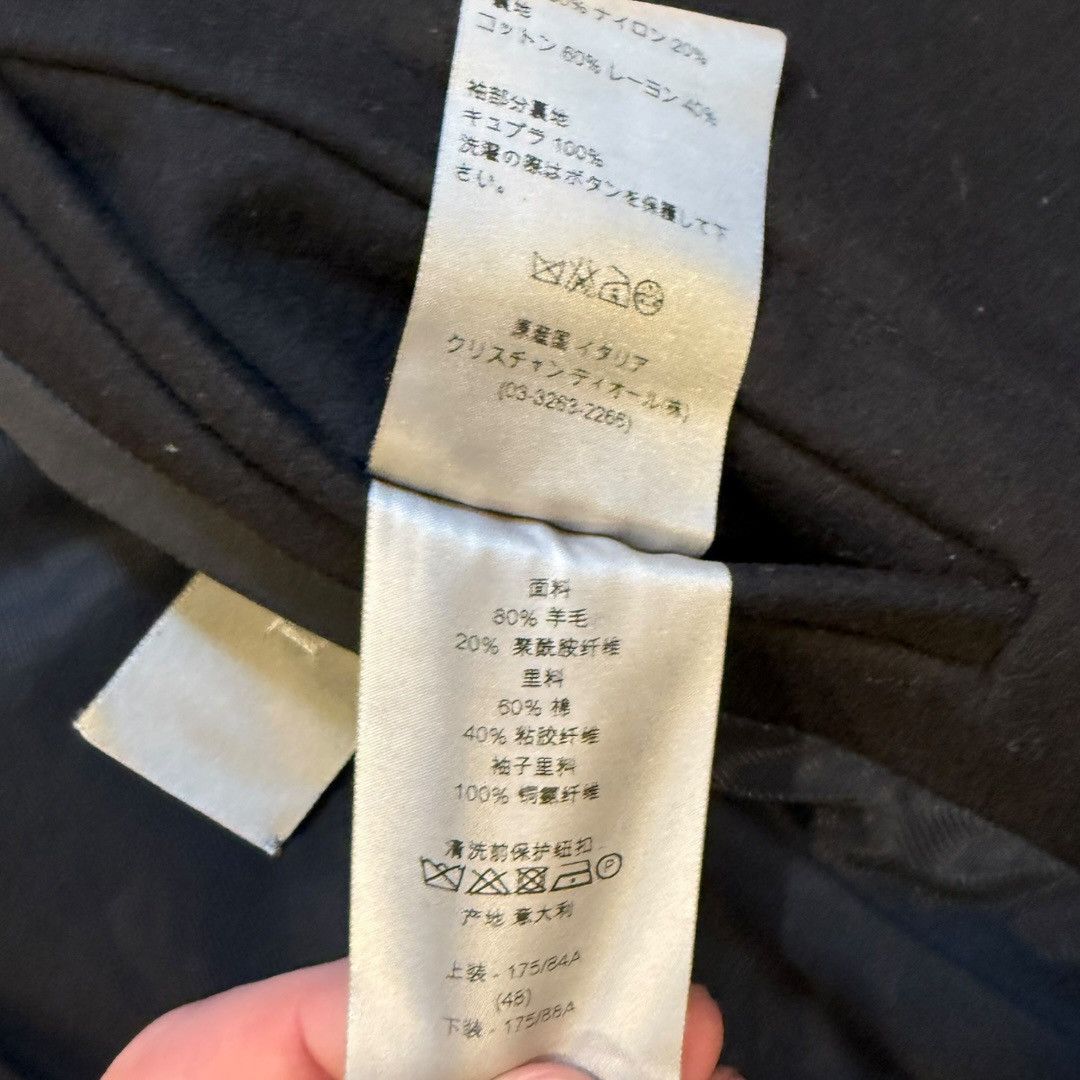 Dior Dior Homme by KVA Wool Toggle Long Coat in Black Size US M / EU 48-50 / 2 - 5 Thumbnail