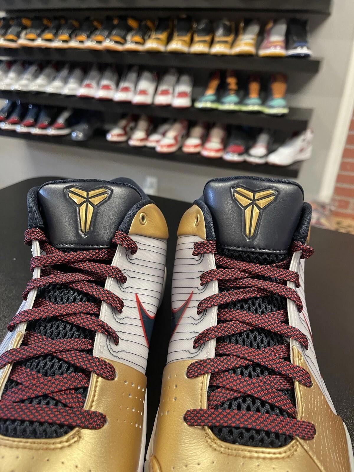 Nike Size 10 - Nike Kobe 4 Protro Gold Medal (FQ3544-100) Men's Size US 10 / EU 43 - 6 Thumbnail
