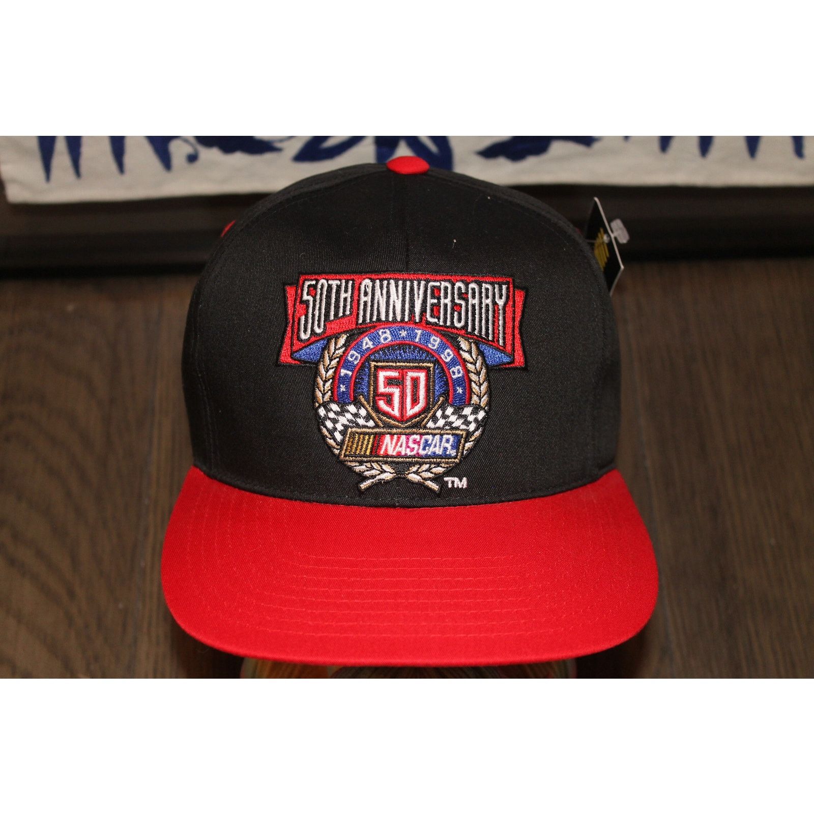 NASCAR NASCAR 50th Anniversary Snapback Vintage 1998 Size ONE SIZE - 1 Thumbnail