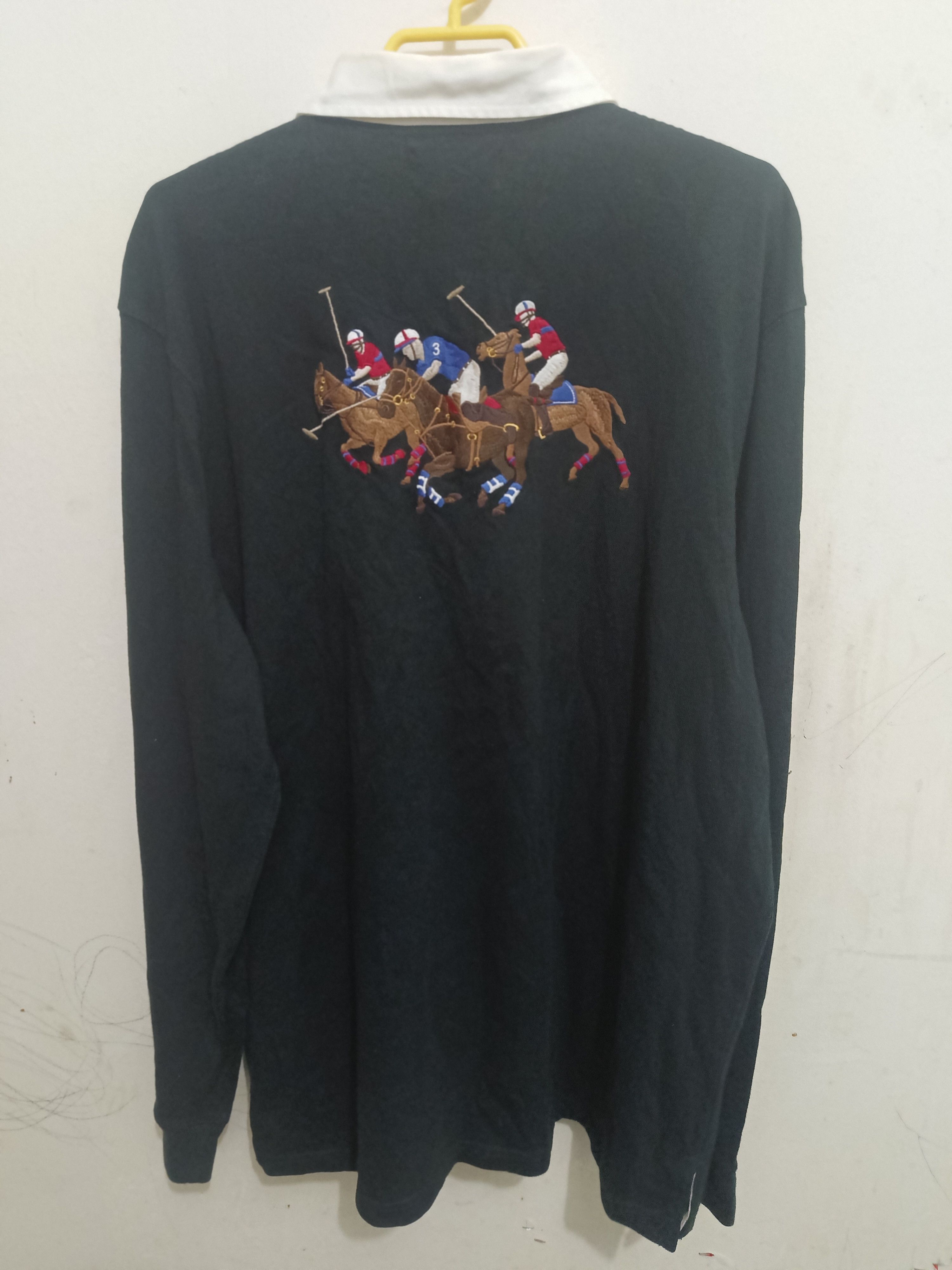 Polo Ralph Lauren Polo ralph lauren Polo Rugby t shirt embroidery logo Size US XL / EU 56 / 4 - 1 Thumbnail