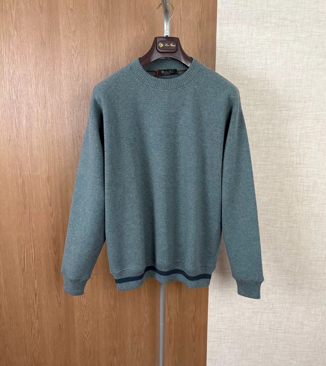 Loro Piana Loro Piana Men's Cashmere Knit Sweater Size US L / EU 52-54 / 3 - 1 Thumbnail