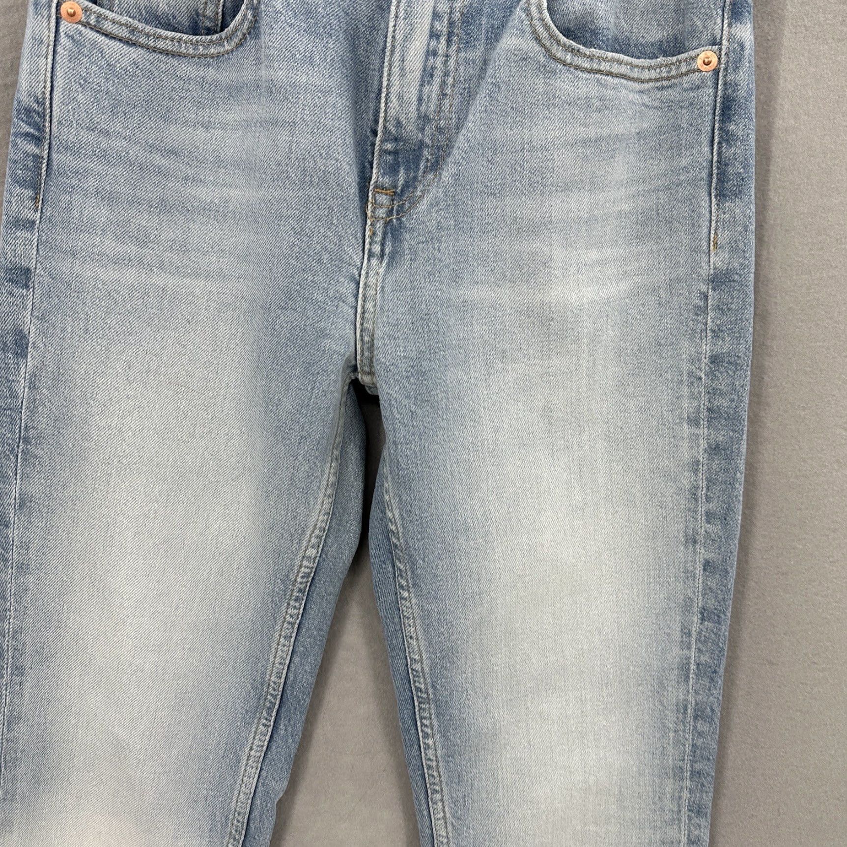 Polo Ralph Lauren Polo Ralph Lauren Jeans Womens 25 Tompkins Mid Rise Ankle Skinny Stretch Denim Blue 90s Preppy Mens Womens Boys Girls Size 42" / US 20 - 4 Thumbnail