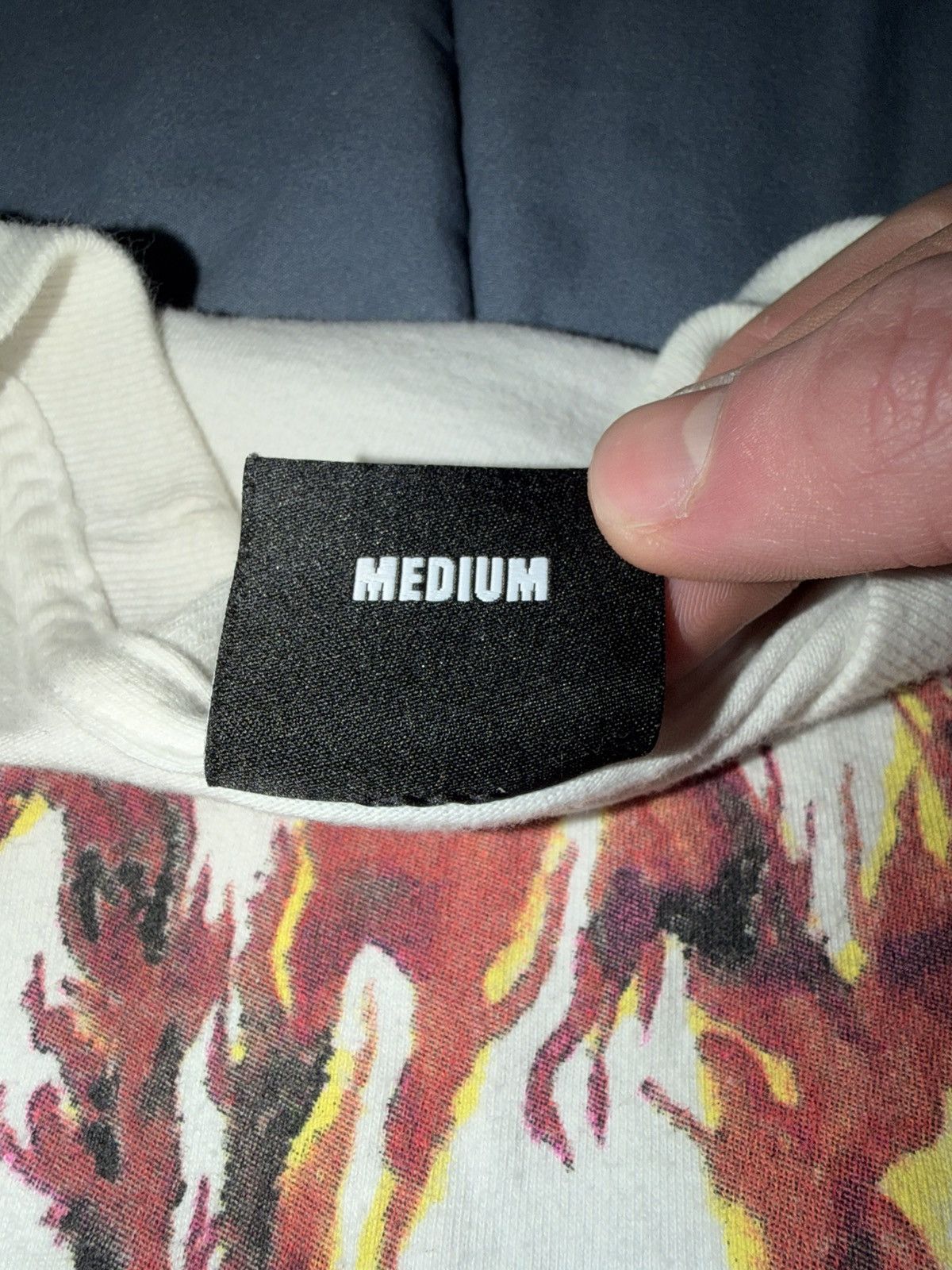 Revenge Revenge Flames tee Size US M / EU 48-50 / 2 - 4 Thumbnail