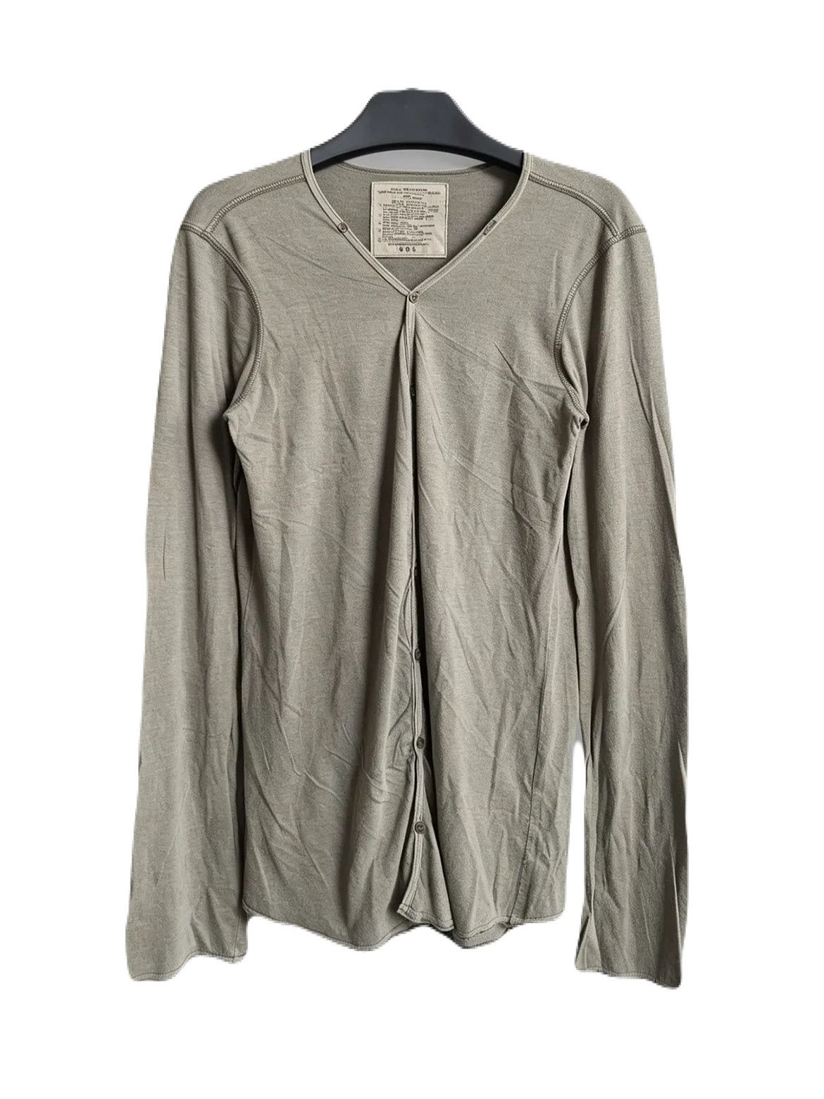GOA 2000s GOA Distressed Button Knit Cardigan Size US XS / EU 42 / 0 - 1 Thumbnail