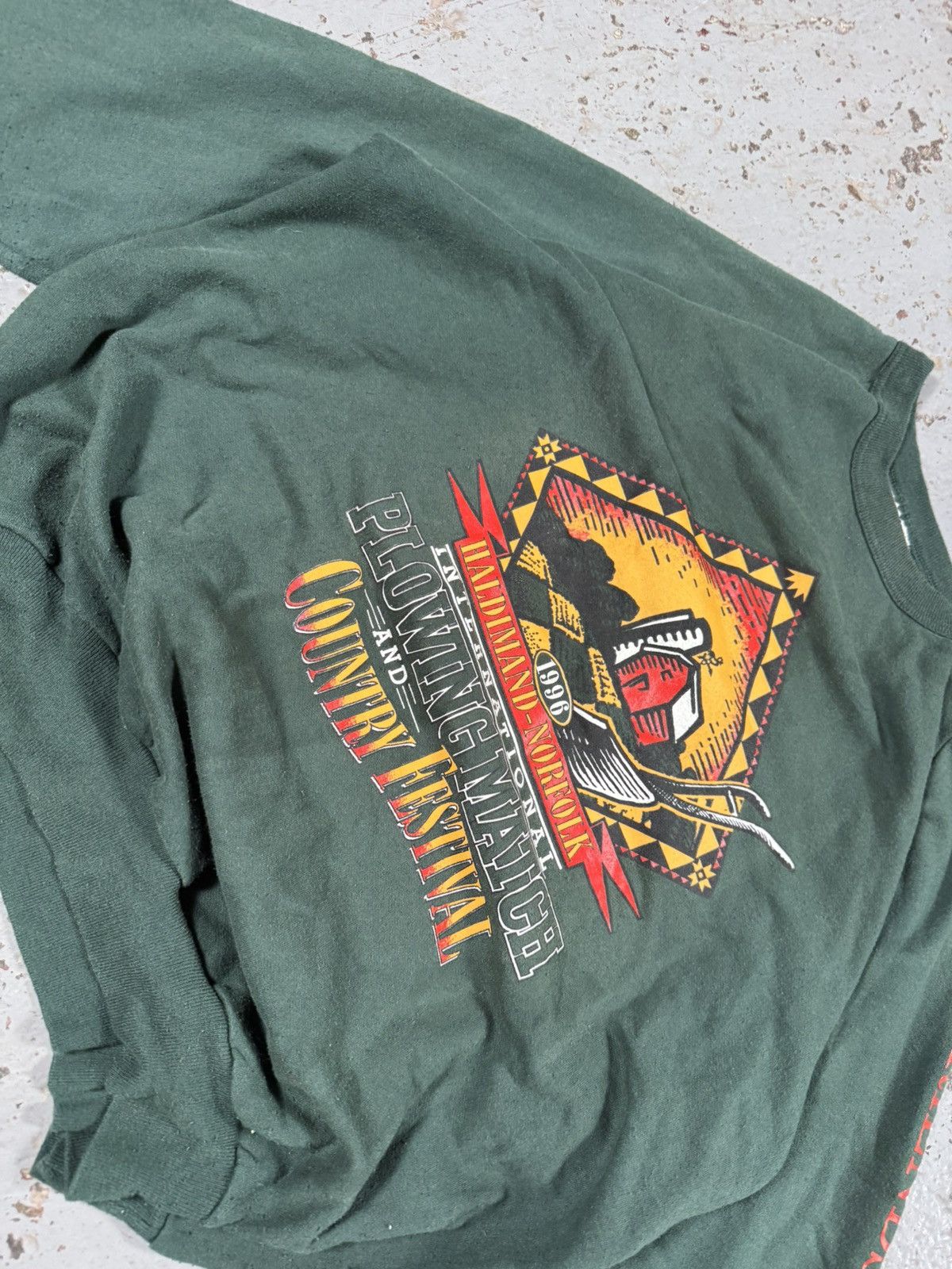 Other Vintage 1996 International Plowing Country Festival Sweater Size US XL / EU 56 / 4 - 2 Thumbnail