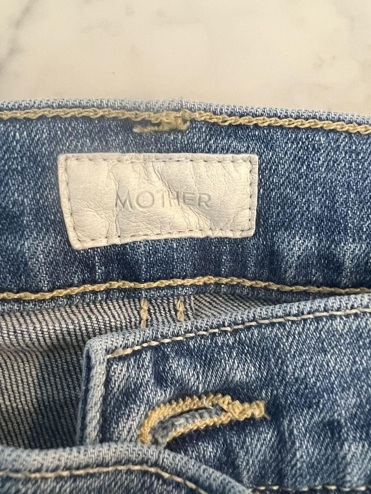 MOTHER Mother Jeans The Seamed Swooner Hover 25 Blowing Kisses Size 25" / US 0 / IT 36 - 8 Thumbnail