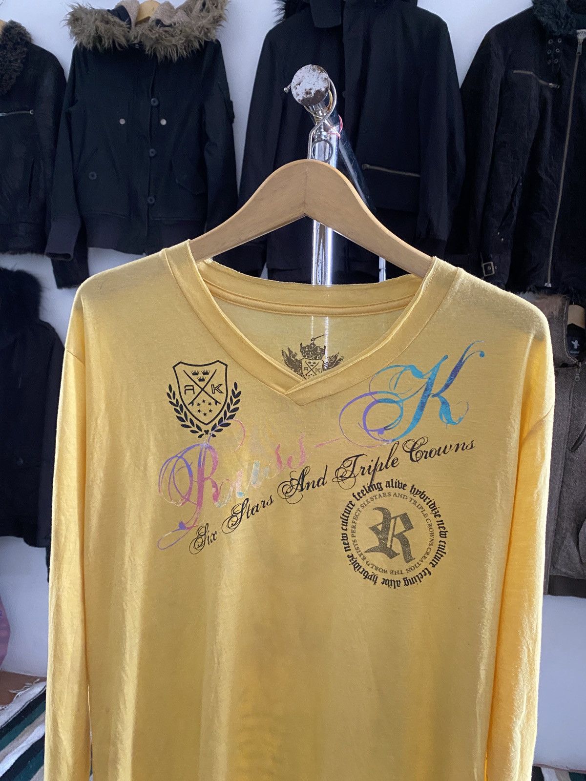 If Six Was Nine Russ.k Hysteric Glamour Style Longslevee Size US XL / EU 56 / 4 - 2 Thumbnail