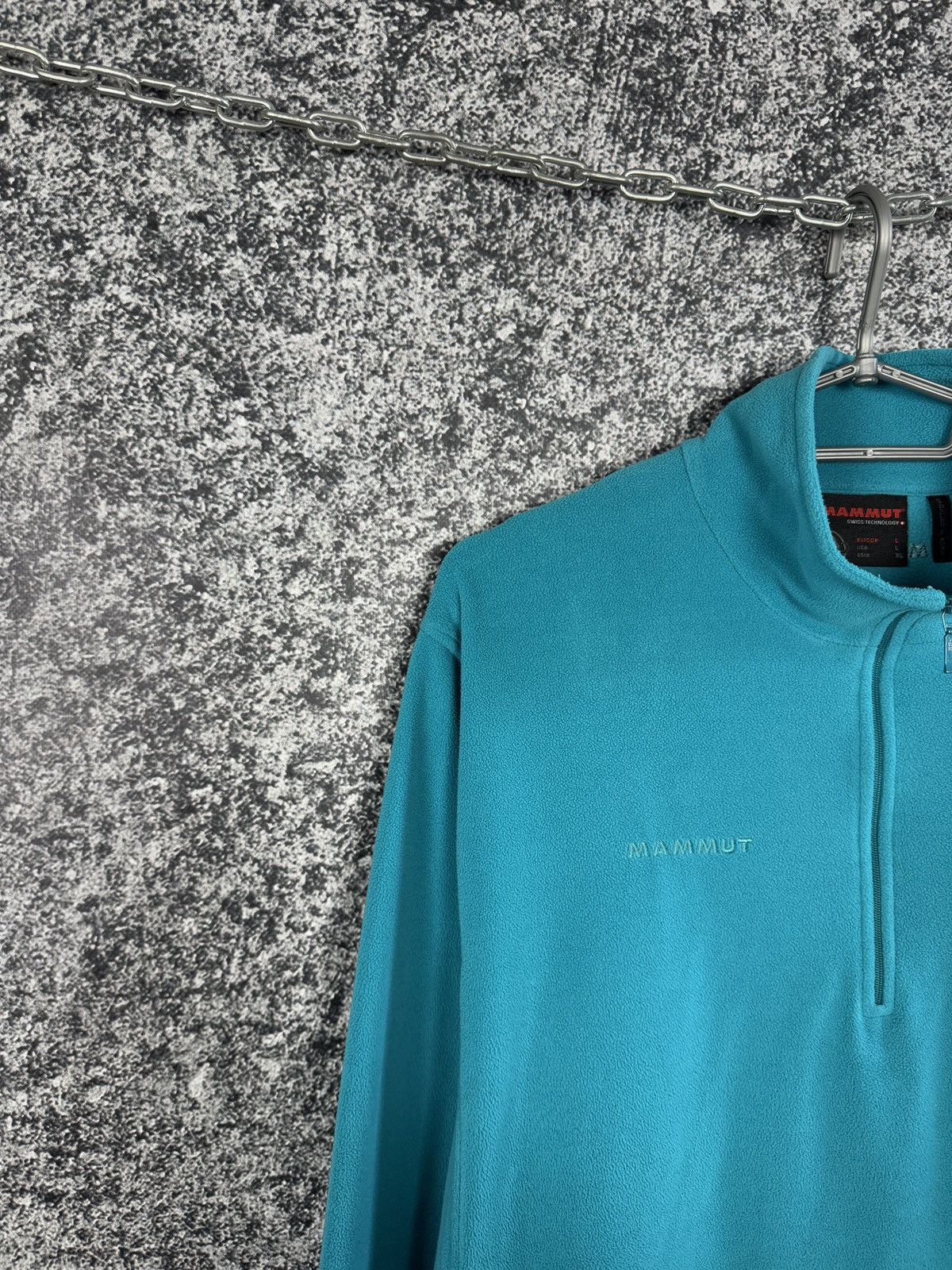 Mammut Mammut Swiss Technology Half Zip Fleece Jacket Hiking Size L Size US L / EU 52-54 / 3 - 3 Thumbnail