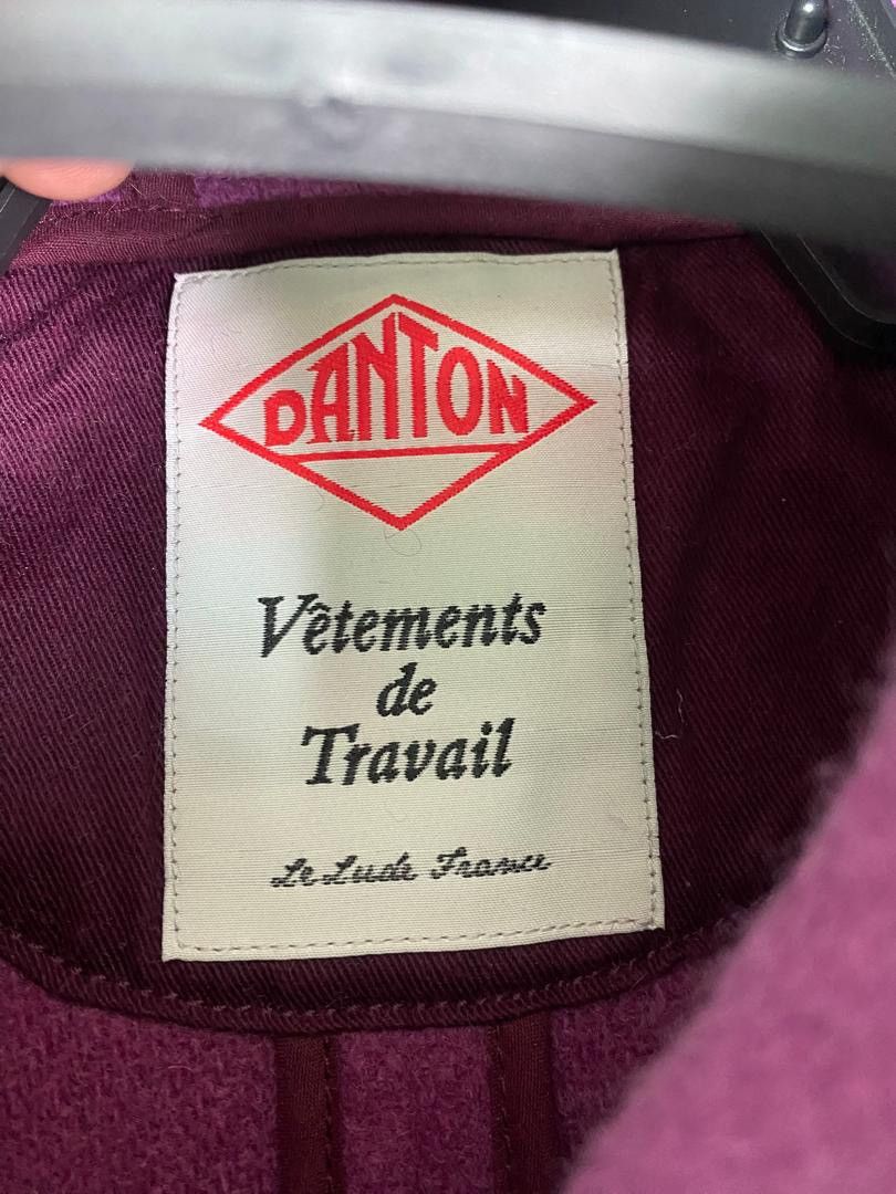 Danton × Vintage Vtg 90s rare DANTON duffle coat wool button up jacket Size XS / US 0-2 / IT 36-38 - 5 Thumbnail