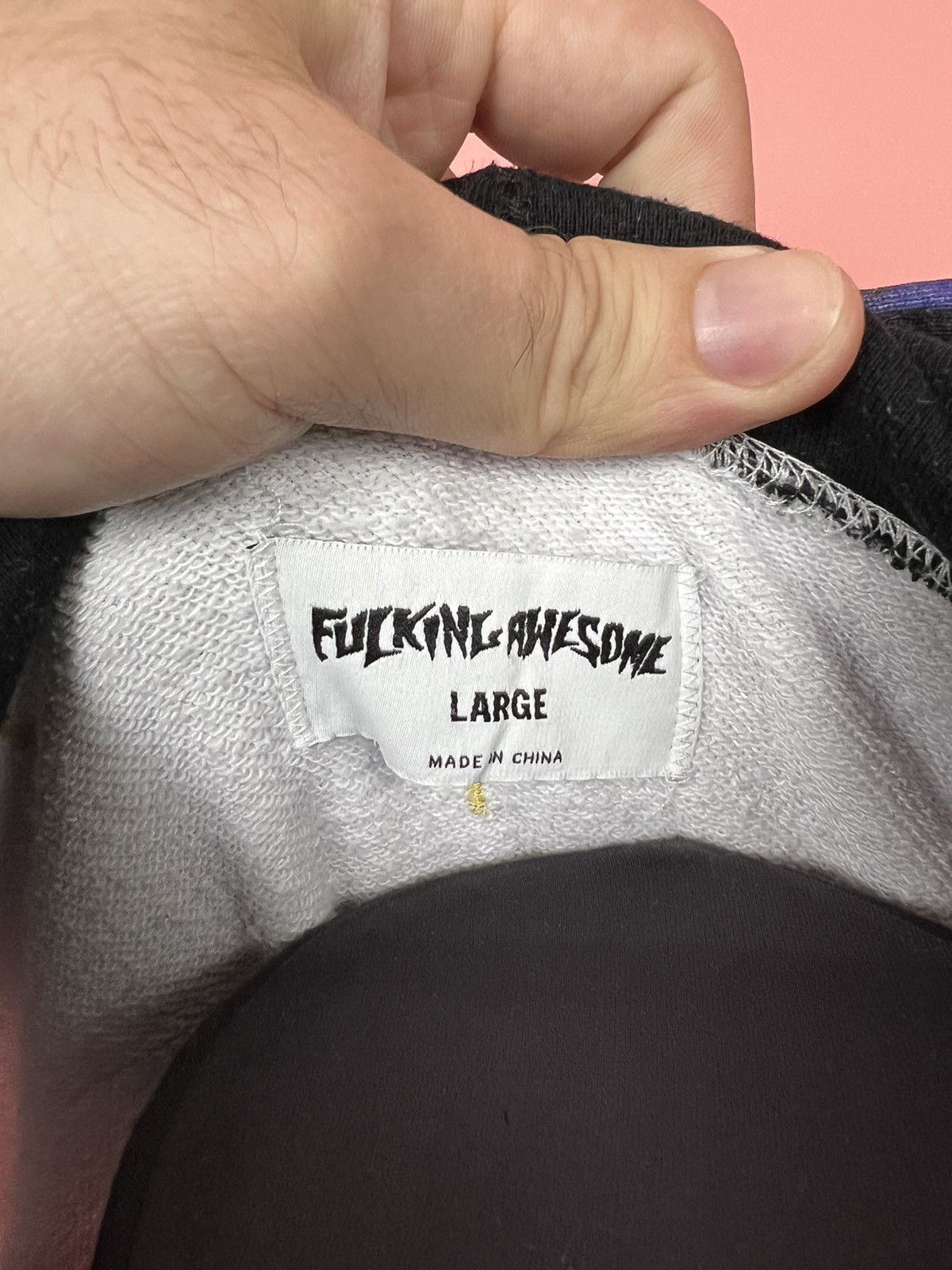 Fucking Awesome Fracking Awesome cross hoodie art streetwear Size US L / EU 52-54 / 3 - 9 Thumbnail