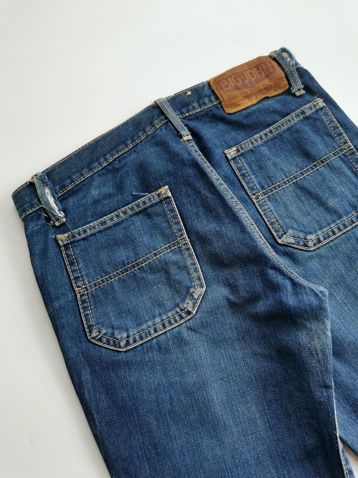 Big John Vintage 70s 80s Big John Flare Bootcut Bell Bottom Jeans Size US 30 / EU 46 - 8 Thumbnail
