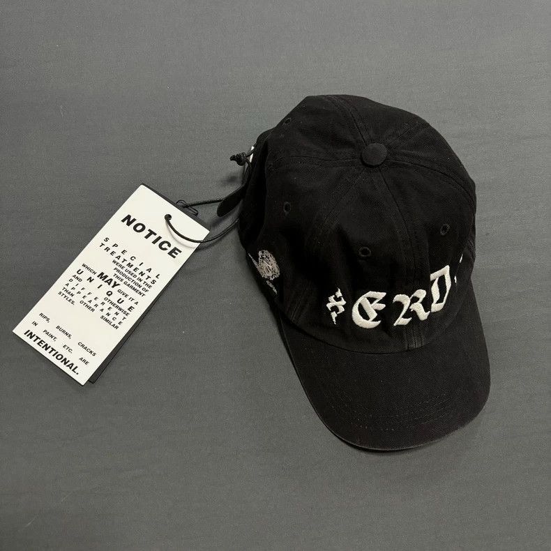 Enfants Riches Deprimes Enfants Riches Deprimes Black Sanskrit embroidered baseball Size ONE SIZE - 1 Thumbnail