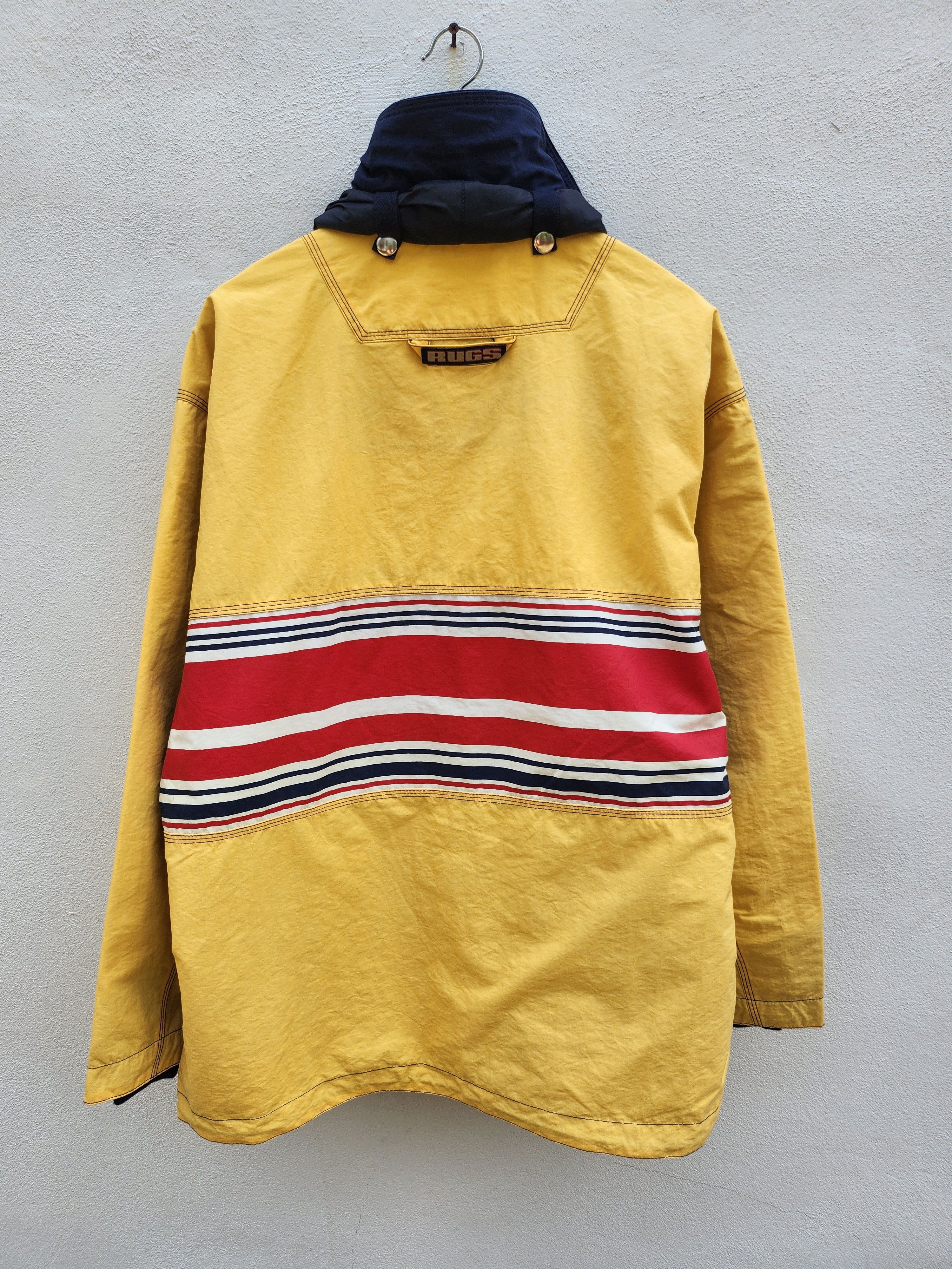 Japanese Brand 💥Rugs 15 Rugby Anorak Winbreaker Hoodie jacket Size US L / EU 52-54 / 3 - 18 Thumbnail