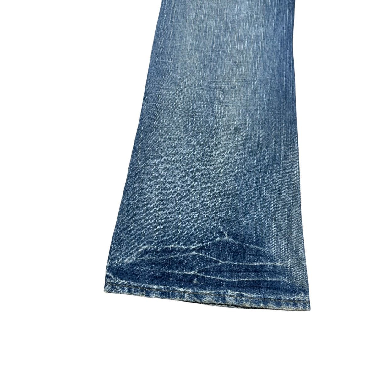 PPFM PPFM Repaired Denim Flare Jeans Size US 30 / EU 46 - 17 Thumbnail