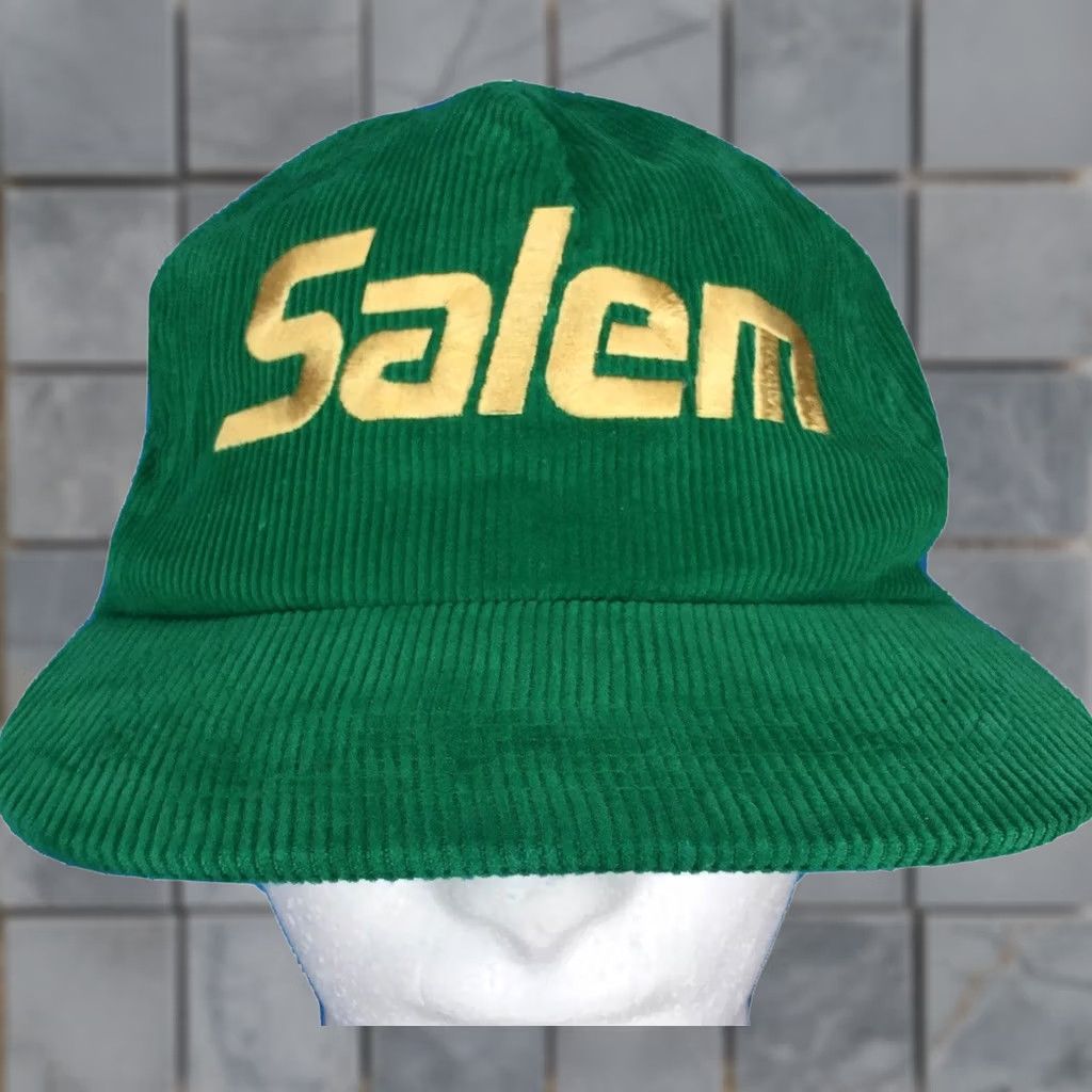 Camel VINTAGE SALEM CIGARETTES CORDUROY SNAPBACK HAT tobacco camel hip hop 80s Mens Size ONE SIZE - 1 Thumbnail