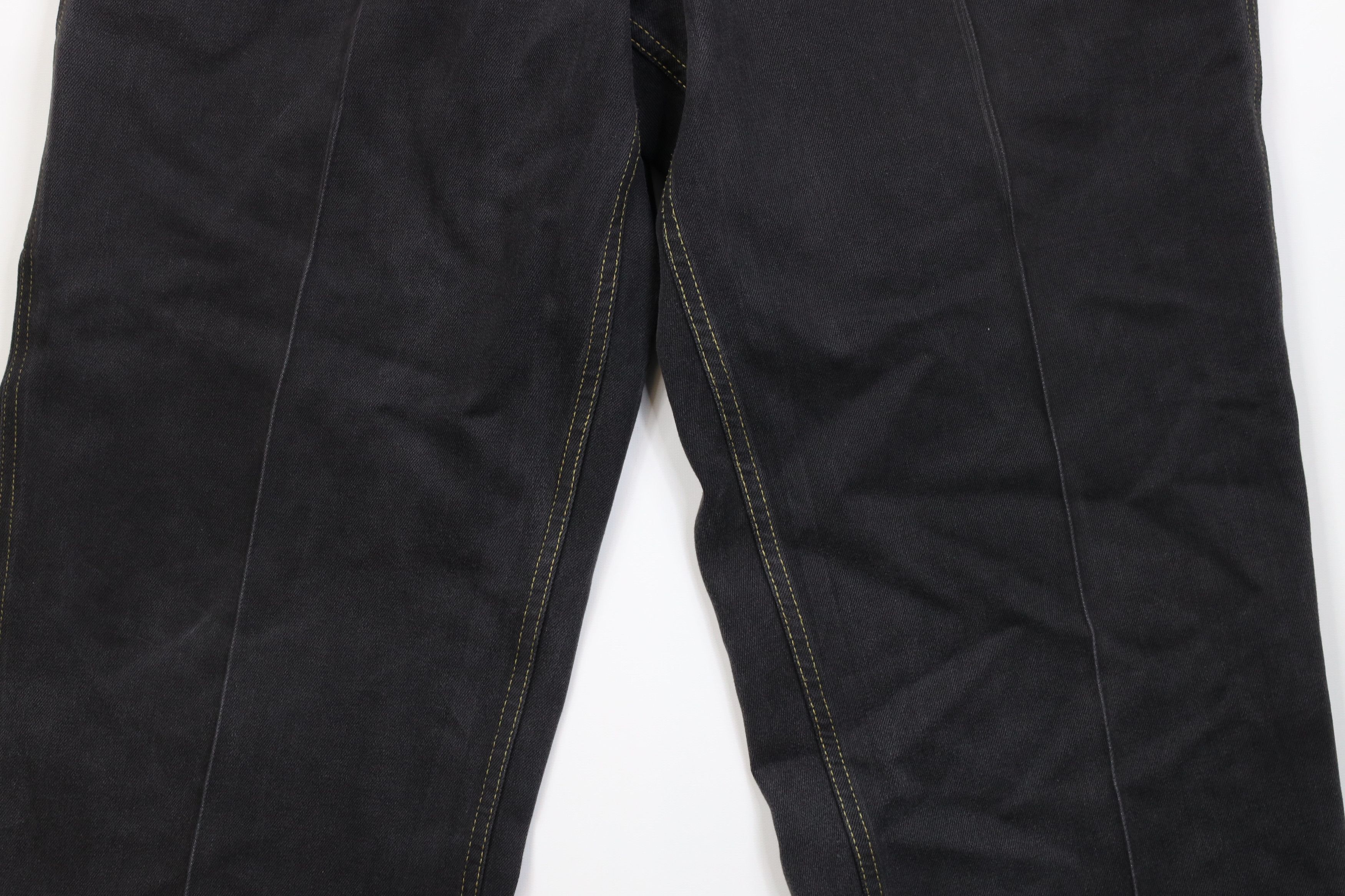 Tommy Hilfiger Vintage 90s Tommy Hilfiger Fit Wide Leg Denim Jeans Black Size US 40 / EU 56 - 4 Thumbnail