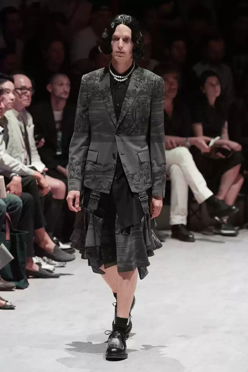 Comme des Garcons comme des garcons lace hem jacket top-2506 Size US S / EU 44-46 / 1 - 2 Thumbnail