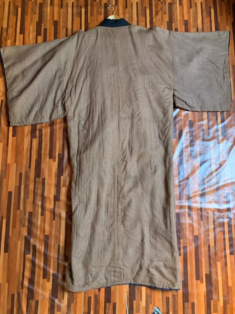 Vintage p7 Vintage Kimono Japan Indigo inner Traditional samurai Size US XL / EU 56 / 4 - 5 Thumbnail