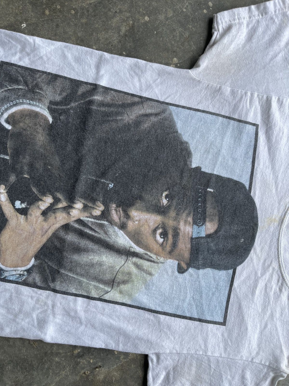 Rap Tees × Vintage Tupac Photo Tee Size US XS / EU 42 / 0 - 7 Thumbnail