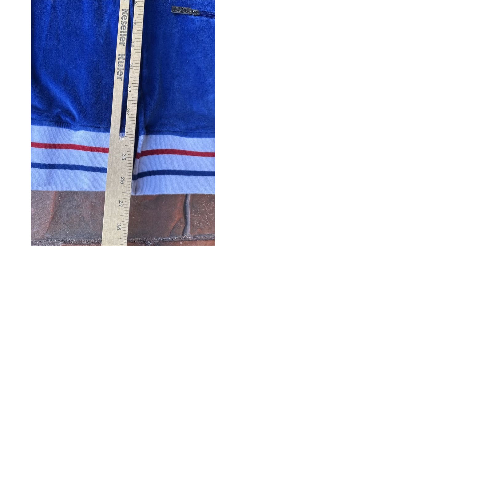 Phat Farm VINTAGE Phat Farm Track Jacket XL Womens Velour Full Zip Hip Hop Blue Embroidered #92 Size XL / US 12-14 / IT 48-50 - 9 Thumbnail