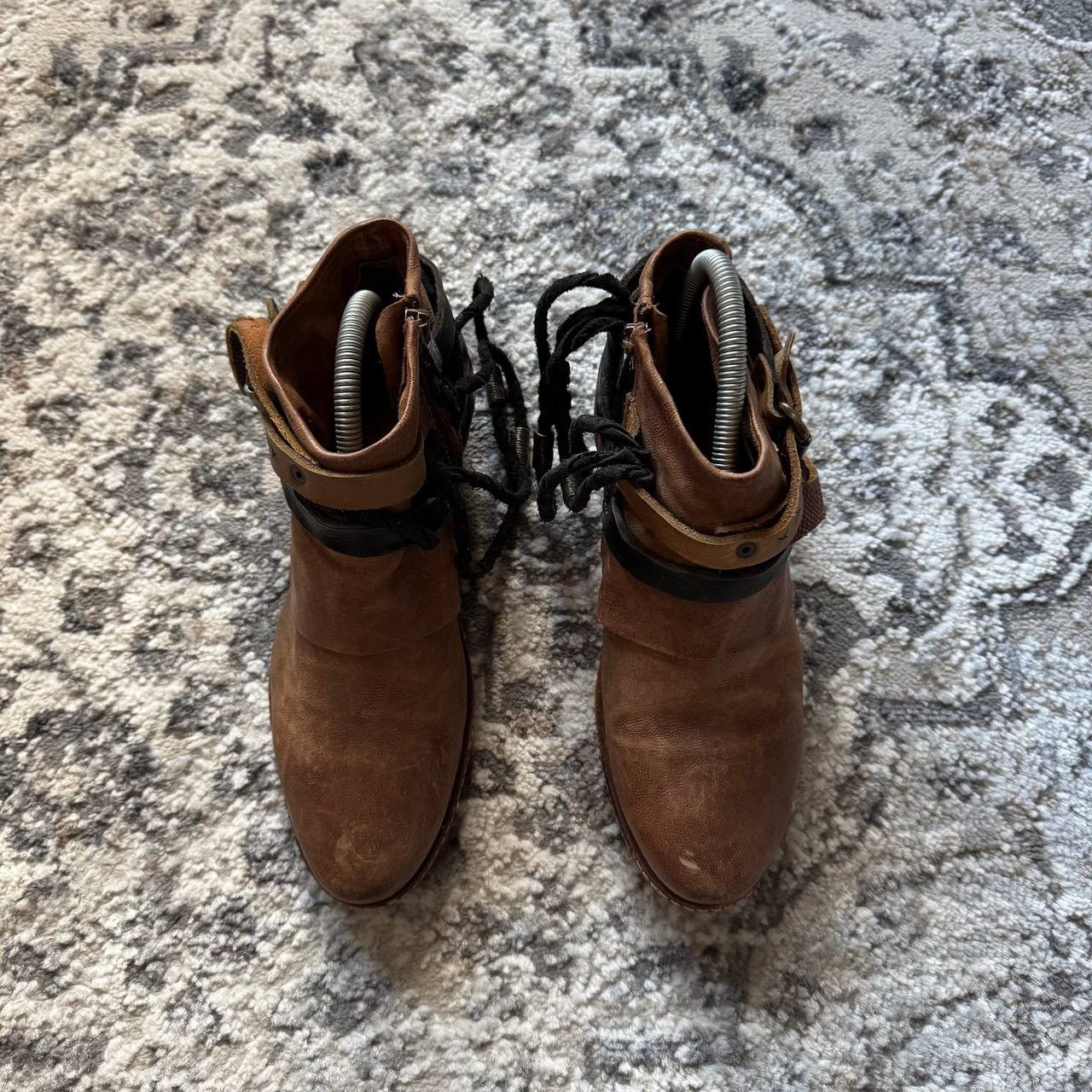 A.S.98 A.S. 98 Avantgarde Ankle Western Airstep Boho Leather Boots Size US 8 / IT 38 - 3 Thumbnail