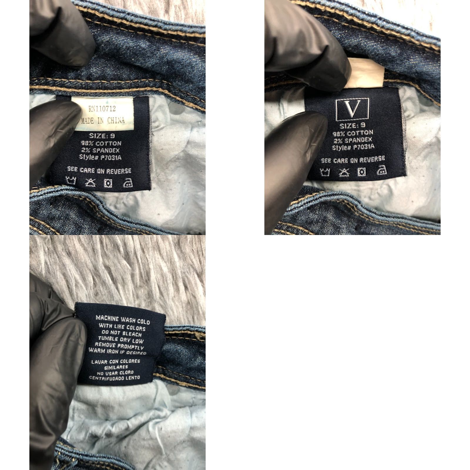 Vintage Vigold Jeans Skinny Size 9 Junior Womens Medium Wash Blue Casual Regular Fit Mens Womens Girls Size 30" / US 8 / IT 44 - 9 Thumbnail