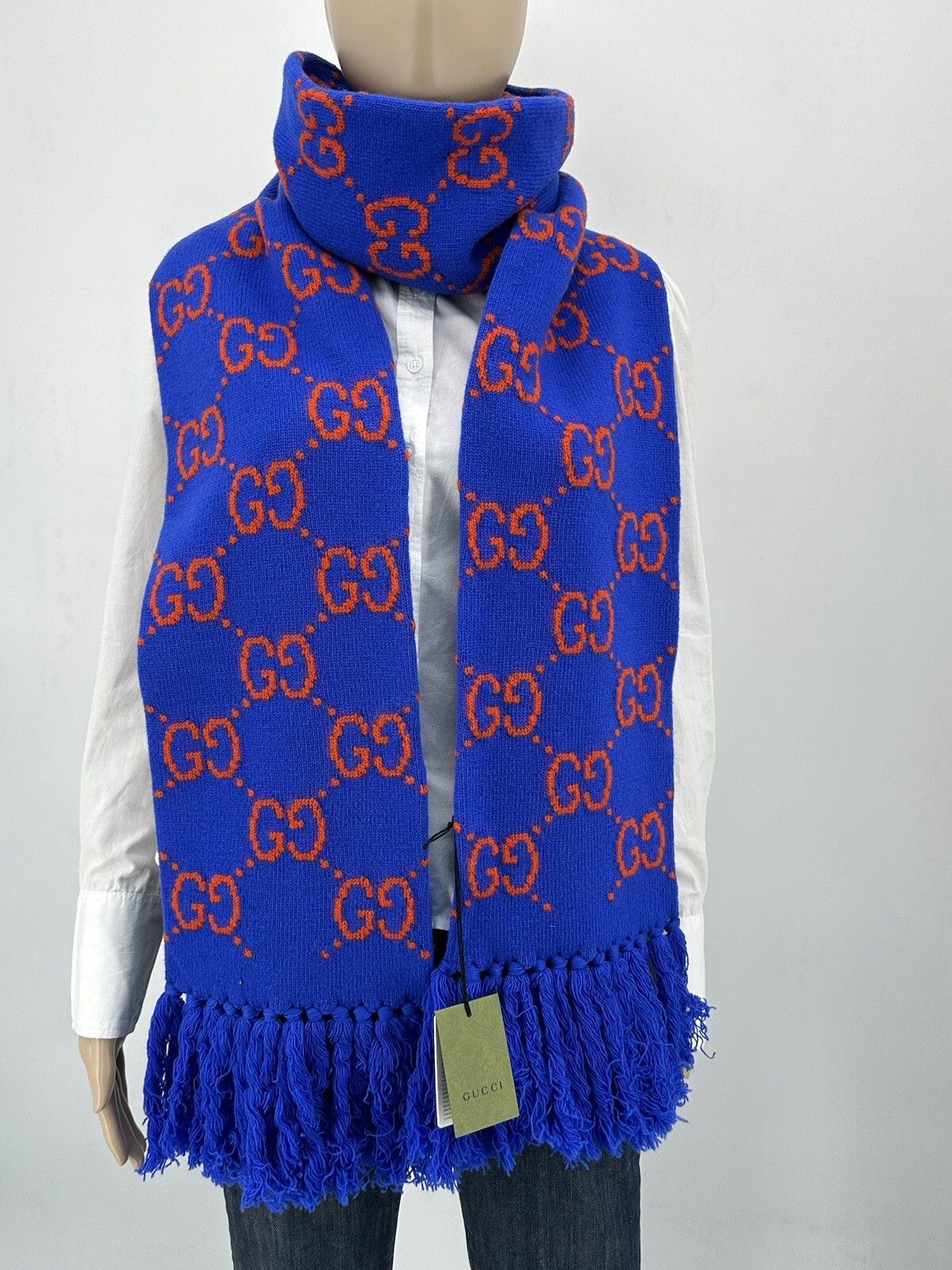 Gucci New Gucci Scarves Size-20x200cm Size ONE SIZE - 2 Thumbnail