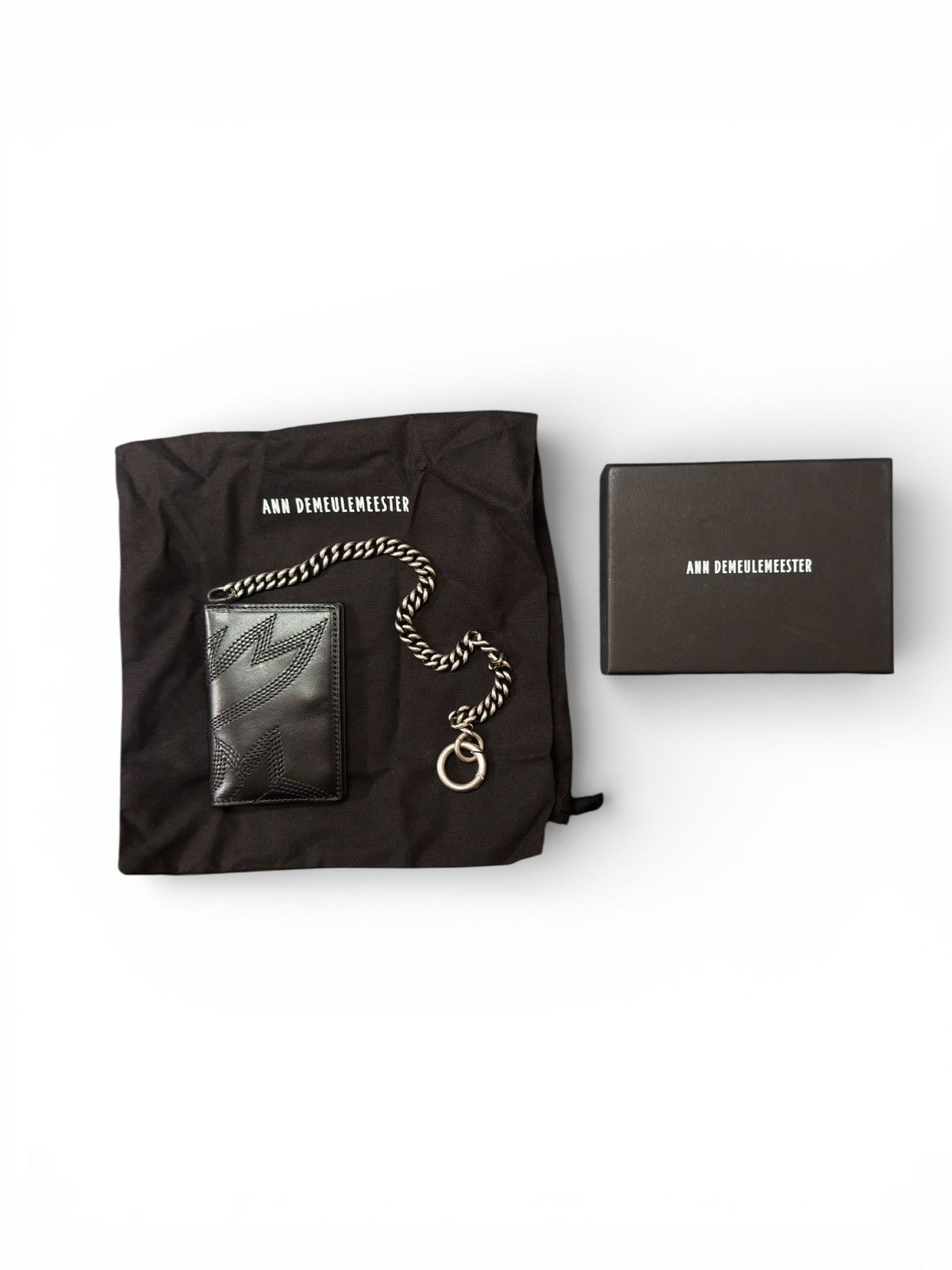 Ann Demeulemeester ANN DEMEULEMEESTER POM CARD HOLDER Size ONE SIZE - 11 Thumbnail