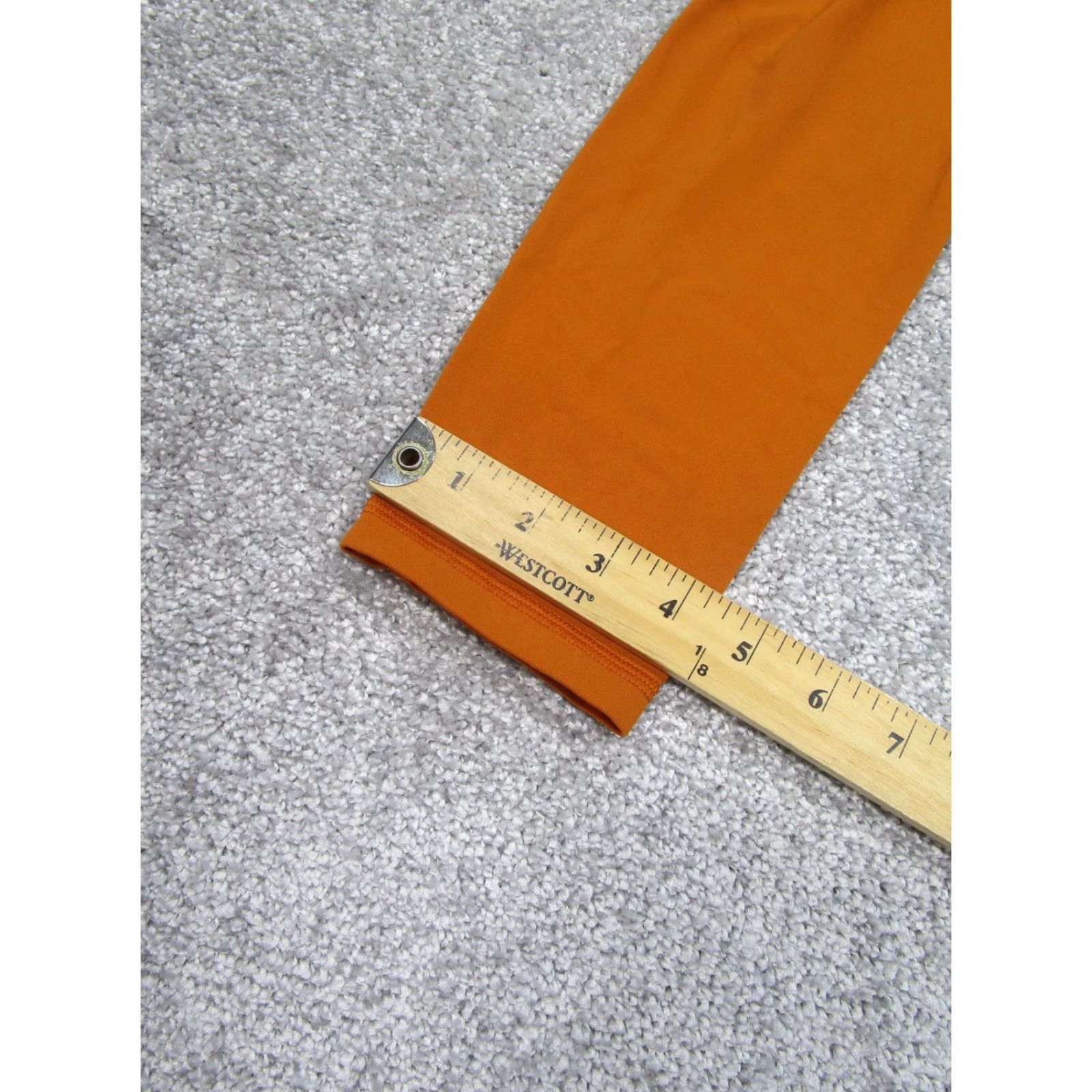 Athleta Athleta Leggings Womens M Orange Cropped Yoga Casual Athleisure 90s? Sports Material: Stash Tight Salutation Size 32" / US 10 / IT 46 - 4 Thumbnail