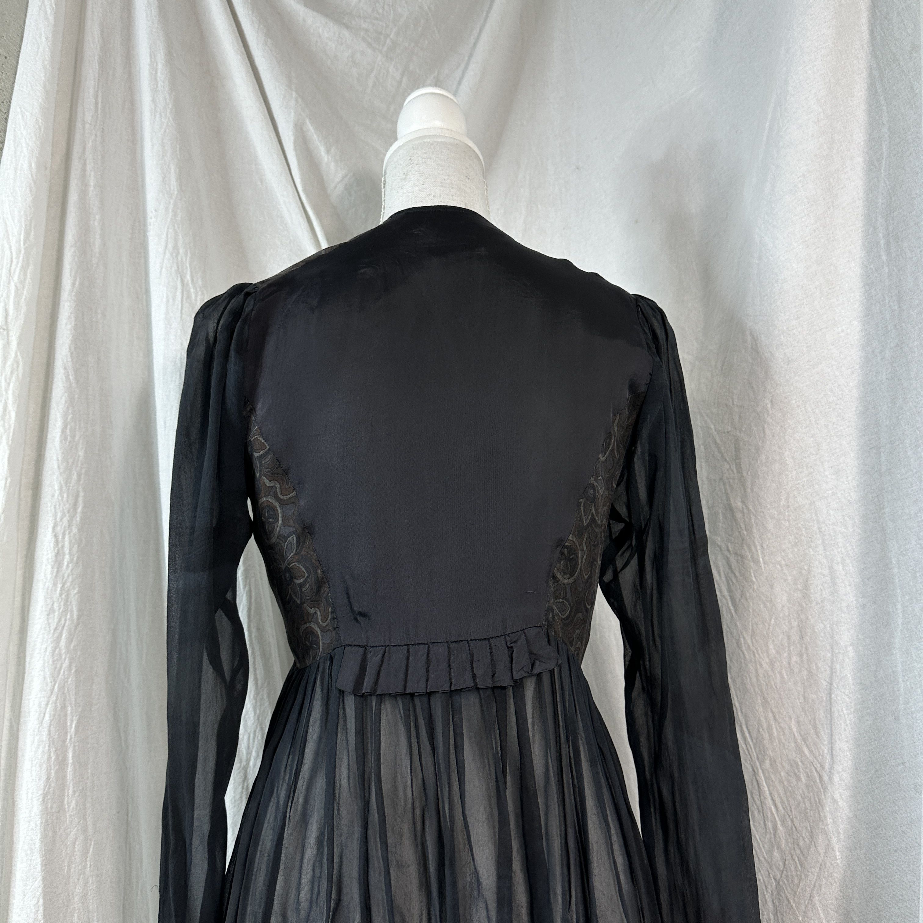 Dries Van Noten × Vintage Vintage Silk Dress Dries Van Noten Size M / US 6-8 / IT 42-44 - 6 Thumbnail