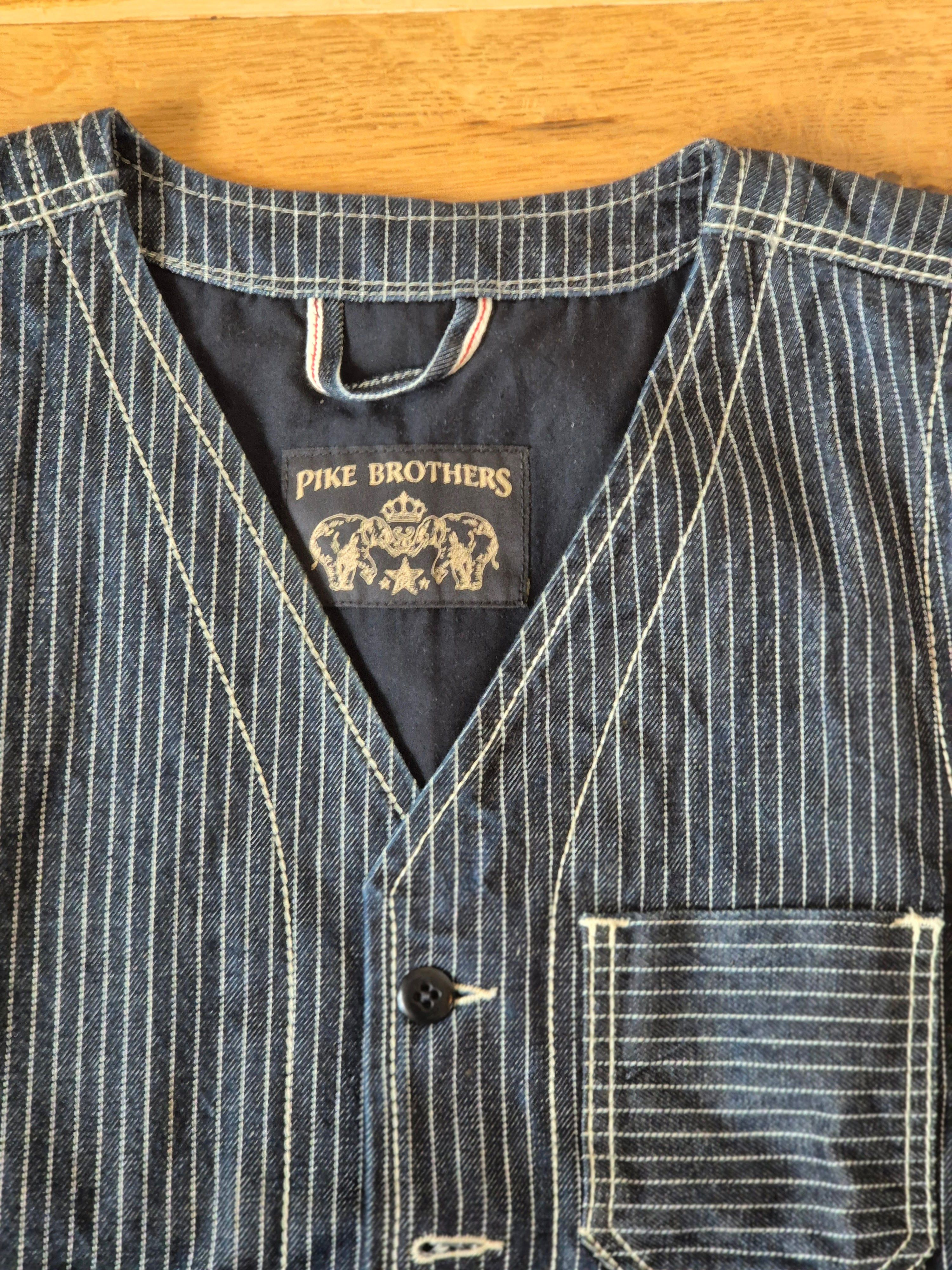 Pike Brothers Pike Brothers 1937 Roamer Vest Grey Wabash Size 44R - 2 Thumbnail