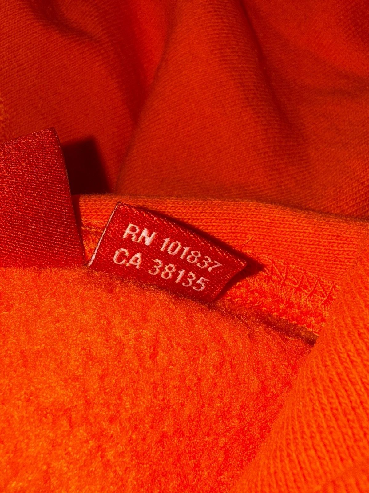 Supreme Supreme Box Logo Hooded Sweatshirt Hoodie (FW24) ORANGE Size US M / EU 48-50 / 2 - 11 Thumbnail