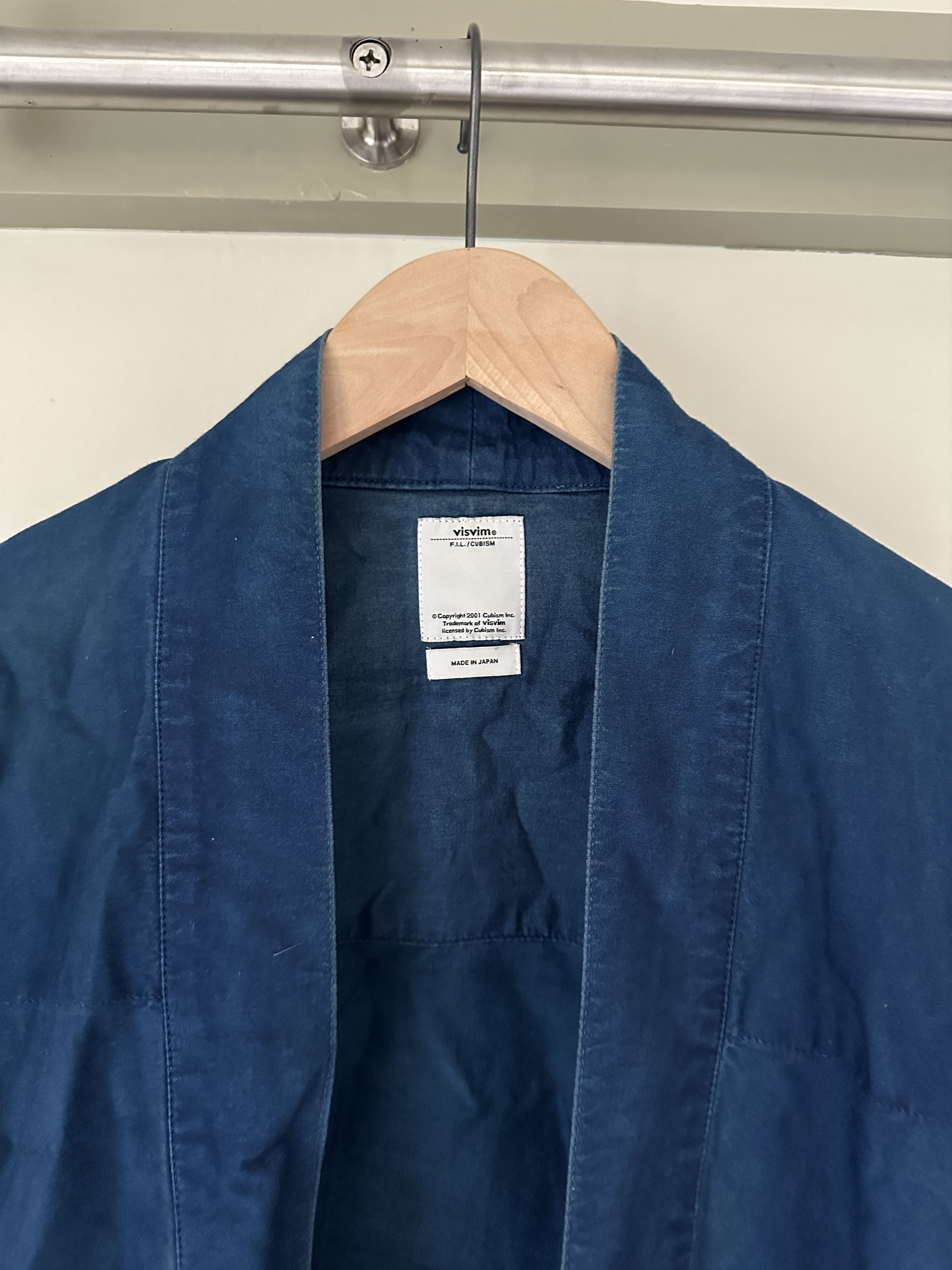 visvim FIL 仙台 LHAMO SHIRT INDIGO OVERDYE VISVIM [ F.I.L. EXCLUSIVE ] LHAMO SHIRT ( INDIGO OVERDYE