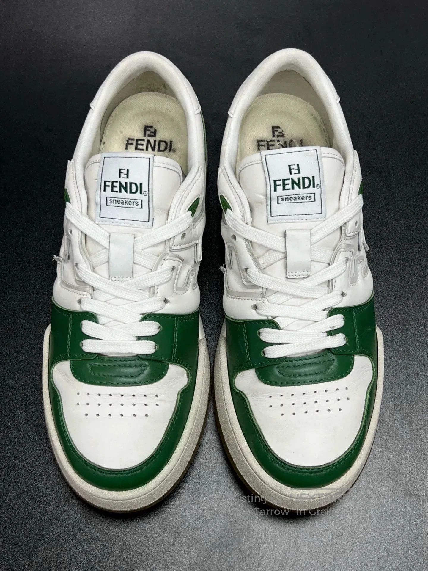 Fendi fendi match white green sneakers size 42.5. Size US 9 / EU 42 - 3 Thumbnail