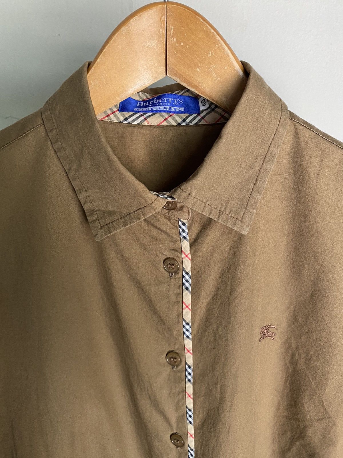 Burberry Burberry brown shirt Size S / US 4 / IT 40 - 19 Thumbnail
