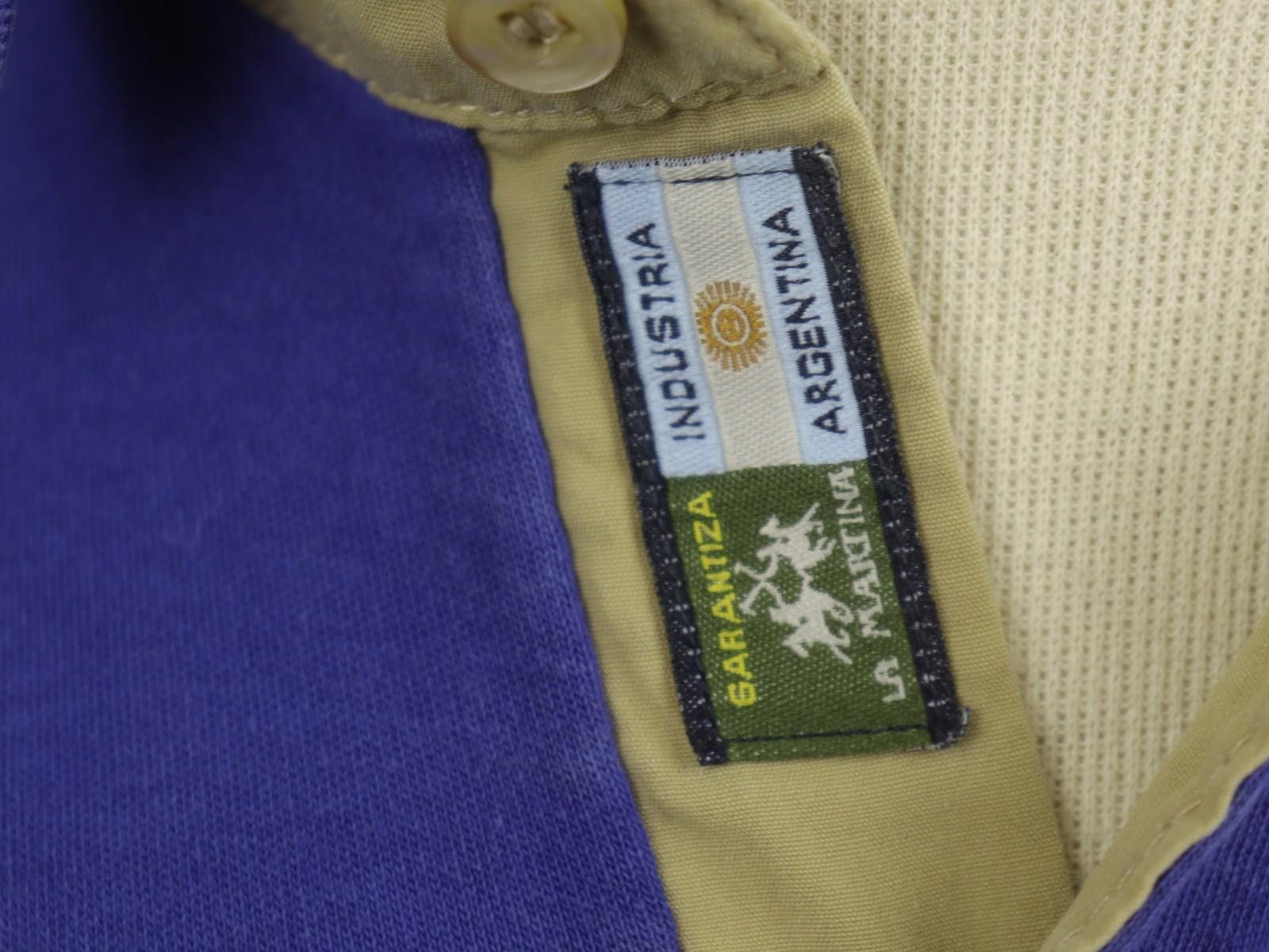 La Martina LA MARTINA Purple Cotton Collared Popover Polo Shirt Size L Size US L / EU 52-54 / 3 - 6 Thumbnail