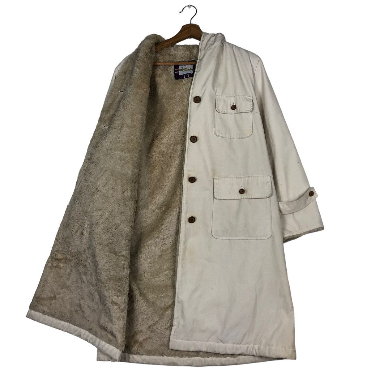 Japanese Brand 🔥VINTAGE CHORE LONG JACKET TOKYO FESYEN MINK FUR LINING Size US M / EU 48-50 / 2 - 1 Thumbnail