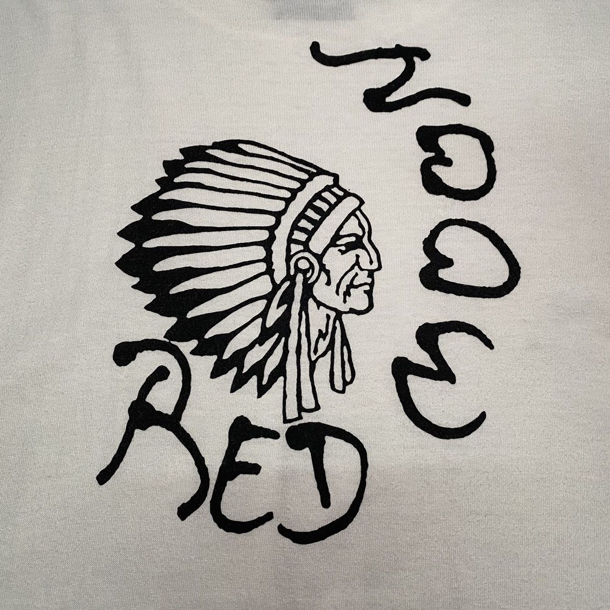 Japanese Brand × Redmoon Vintage Redmoon Apache Biker Backhit T Shirt Size US L / EU 52-54 / 3 - 9 Thumbnail