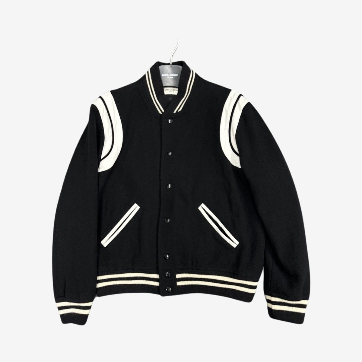 Saint Laurent Paris *2015* Saint Laurent Paris Teddy Jacket Sz. 52 Size US L / EU 52-54 / 3 - 1 Thumbnail