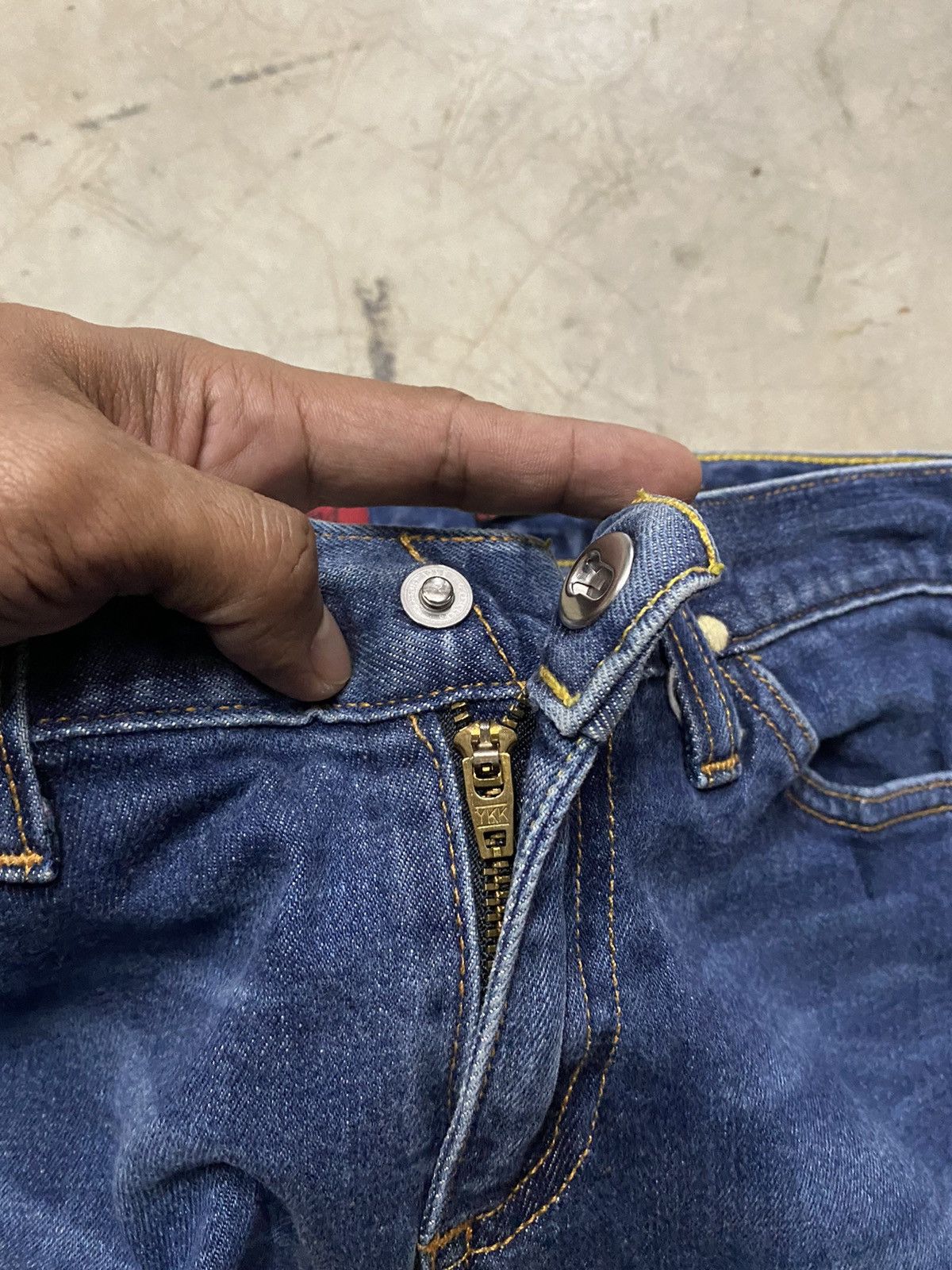 AG Adriano Goldschmied × Vintage Flare Jeans Vintage AG Adriano Goldschmied Made in Usa Size 27" / US 4 / IT 40 - 5 Thumbnail