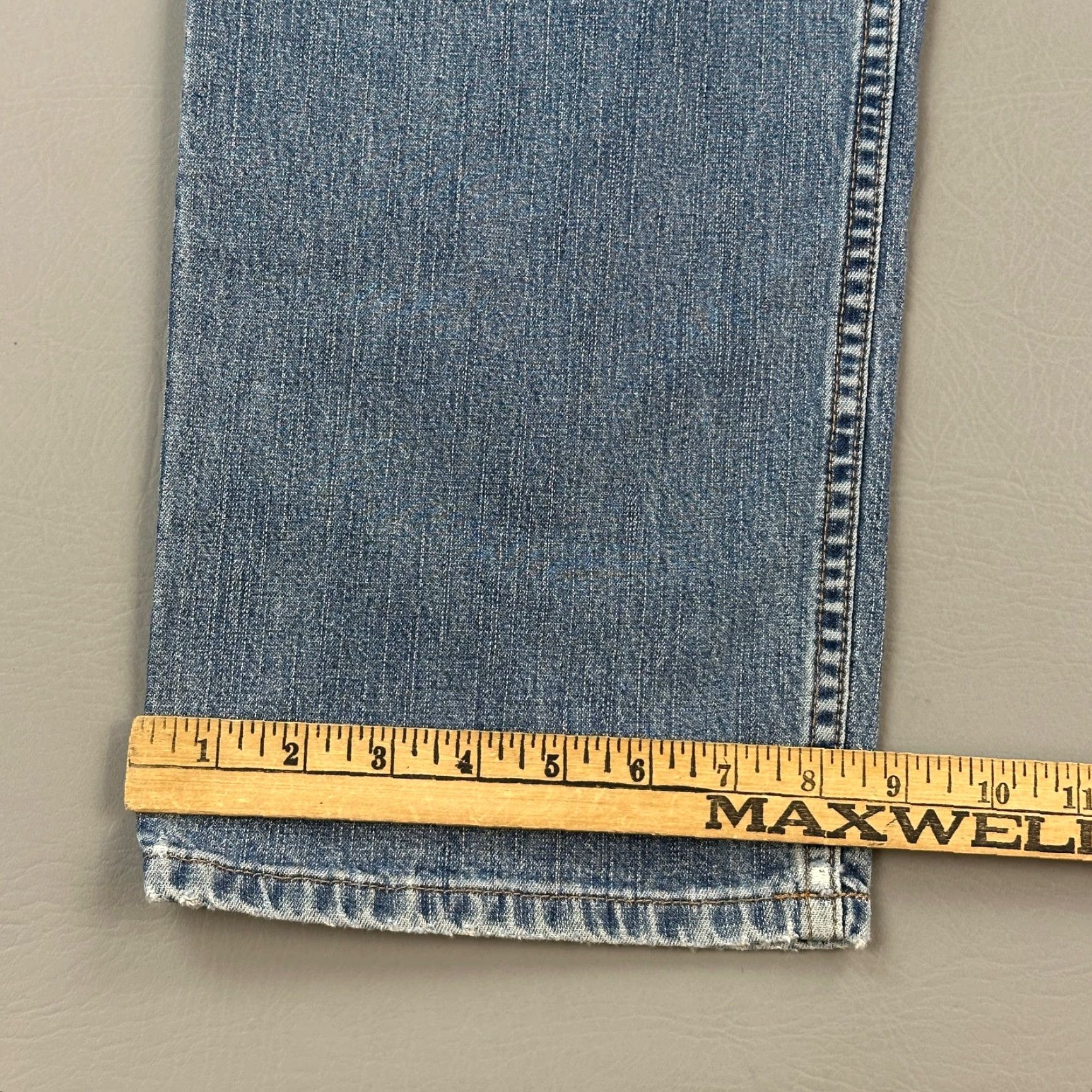 Eddie Bauer Vintage Eddie Bauer Jeans Women’s 12 32x31 Blue Straight Natural Stretch 90s Size 24" / US 00 / IT 34 - 4 Thumbnail