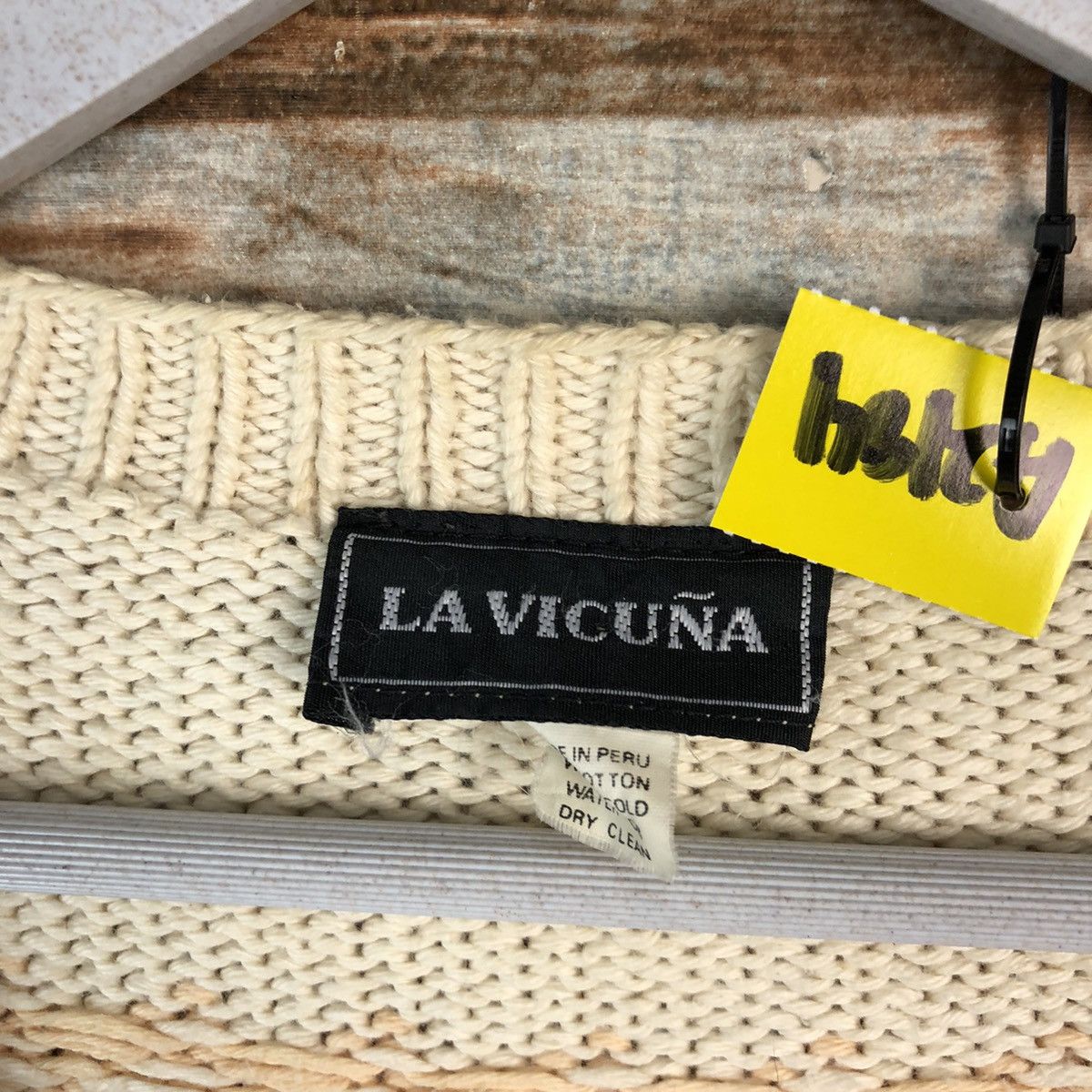 Homespun Knitwear D La vicuna Yellow Cardigan Knitwear #A2184 Size US M / EU 48-50 / 2 - 9 Thumbnail