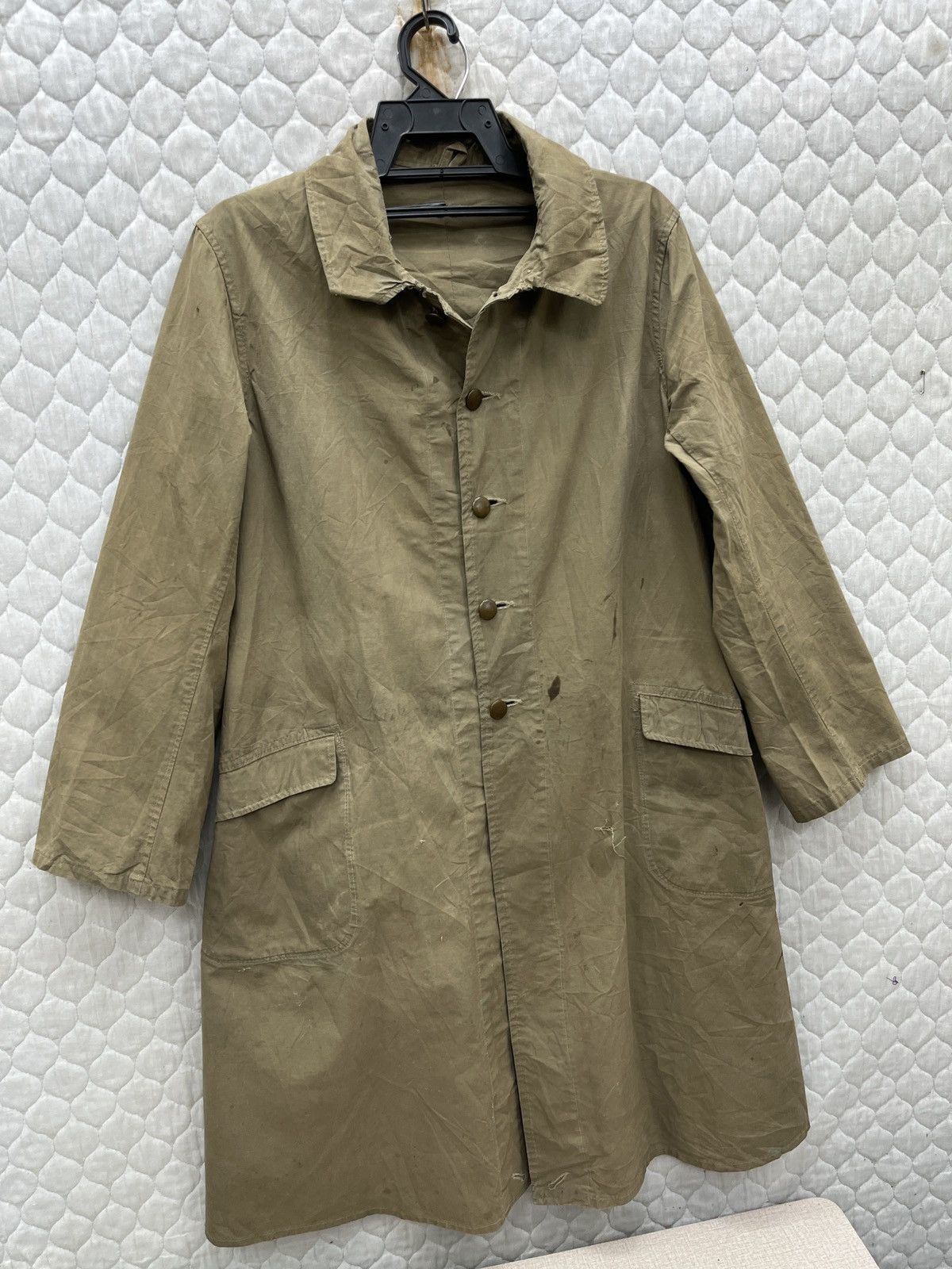 ジャケット・アウター 1940s Japanese Vintage Military Coat Vintage 1940s WW2 Imperial Japanese Army Wool Overcoat