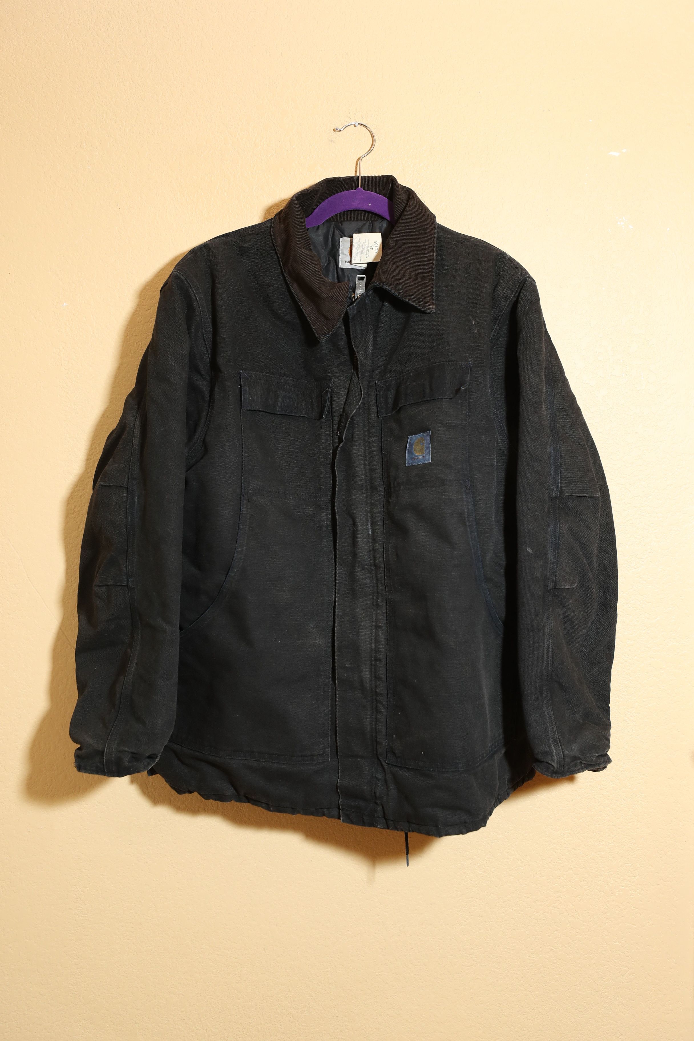 Carhartt Carhartt CQ185 Black Duck Arctic Quilt Lined Jacket (48) Size US M / EU 48-50 / 2 - 1 Thumbnail