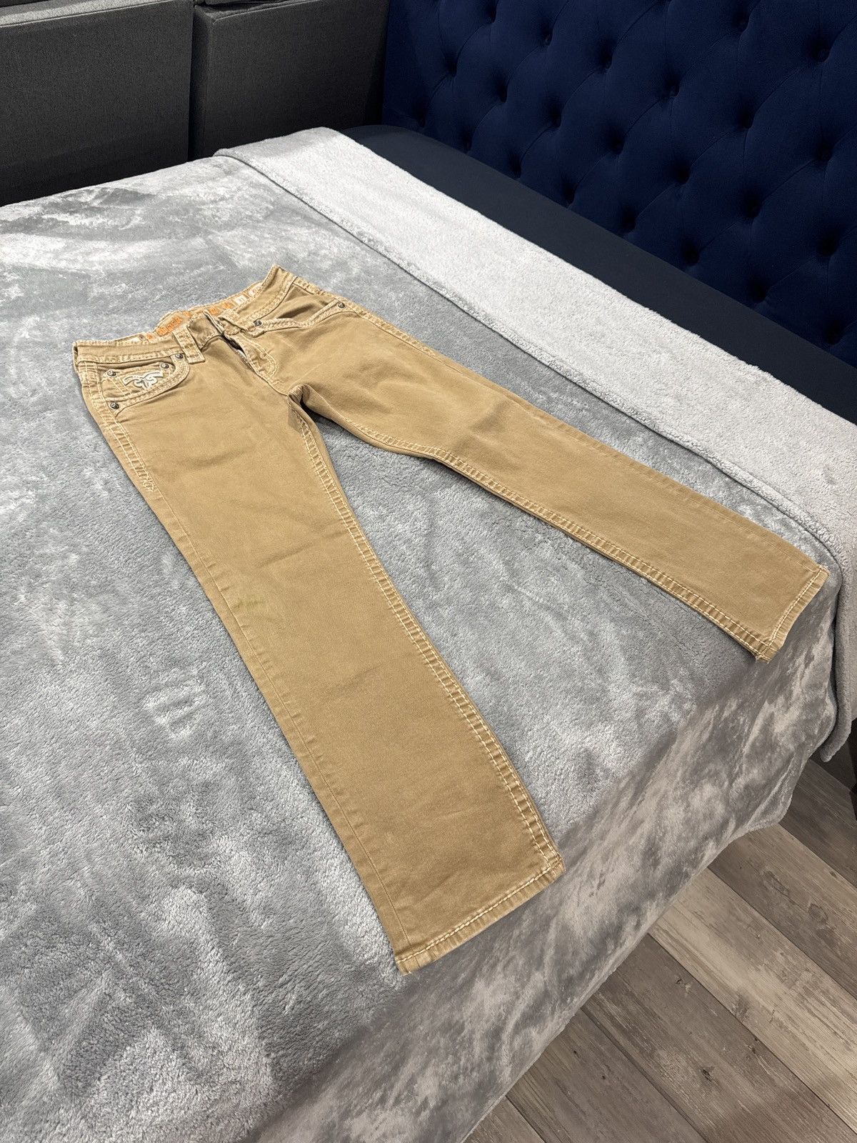Rock Revival Beige/Brown Rock revival jeans 31/32 Size US 31 - 1 Thumbnail