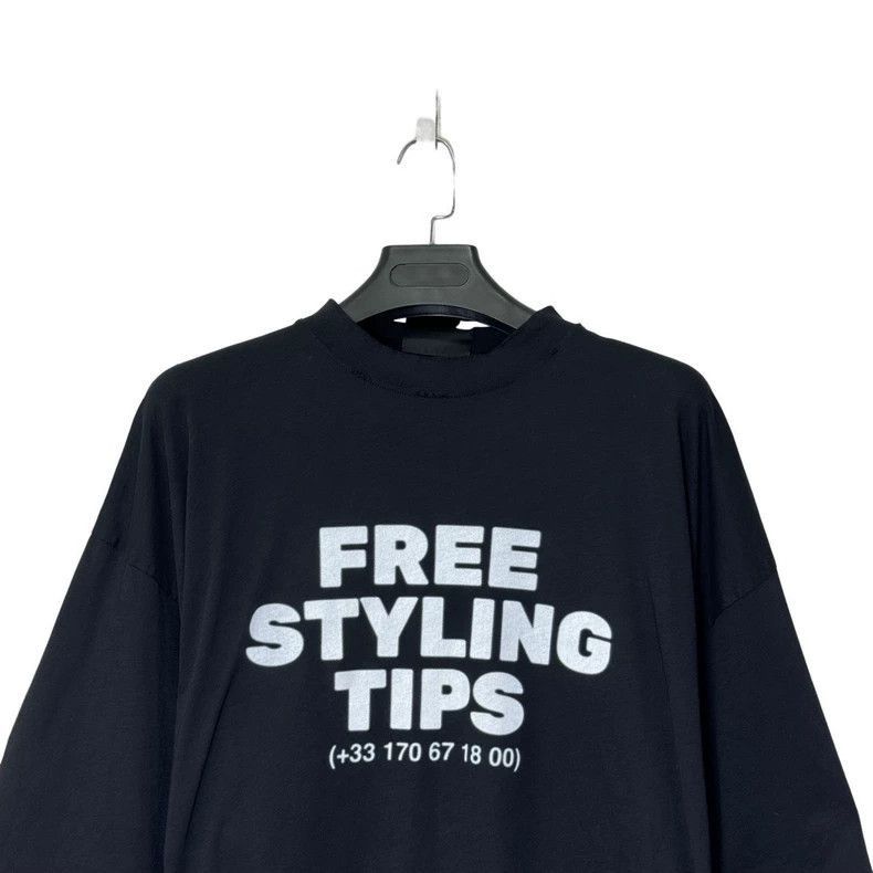 Balenciaga Balenciaga Free Styling Tips Short Sleeve TShirt-2505 Size US M / EU 48-50 / 2 - 3 Thumbnail